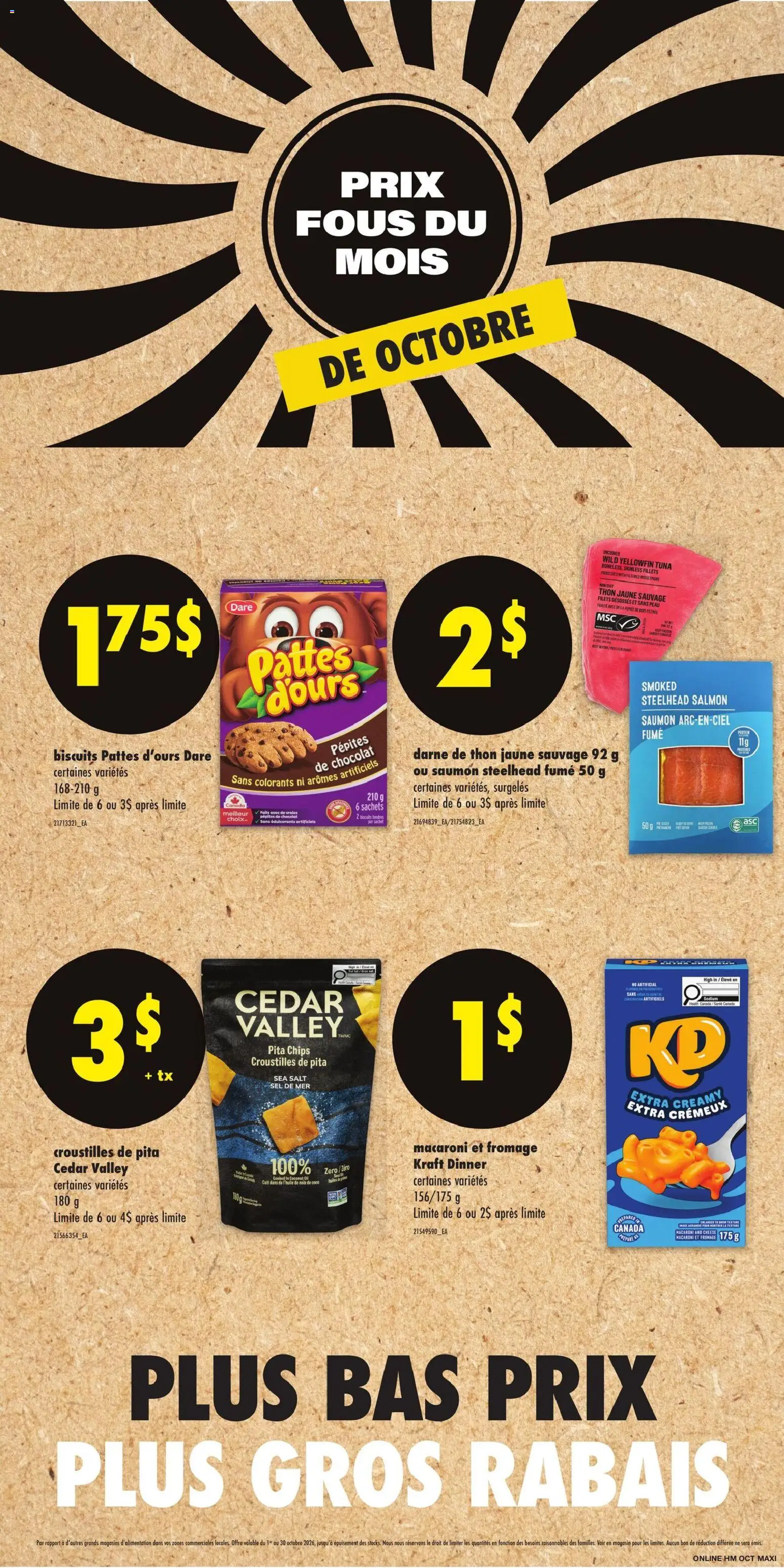 Maxi weekly flyer / circulaire Flyer in Canada
