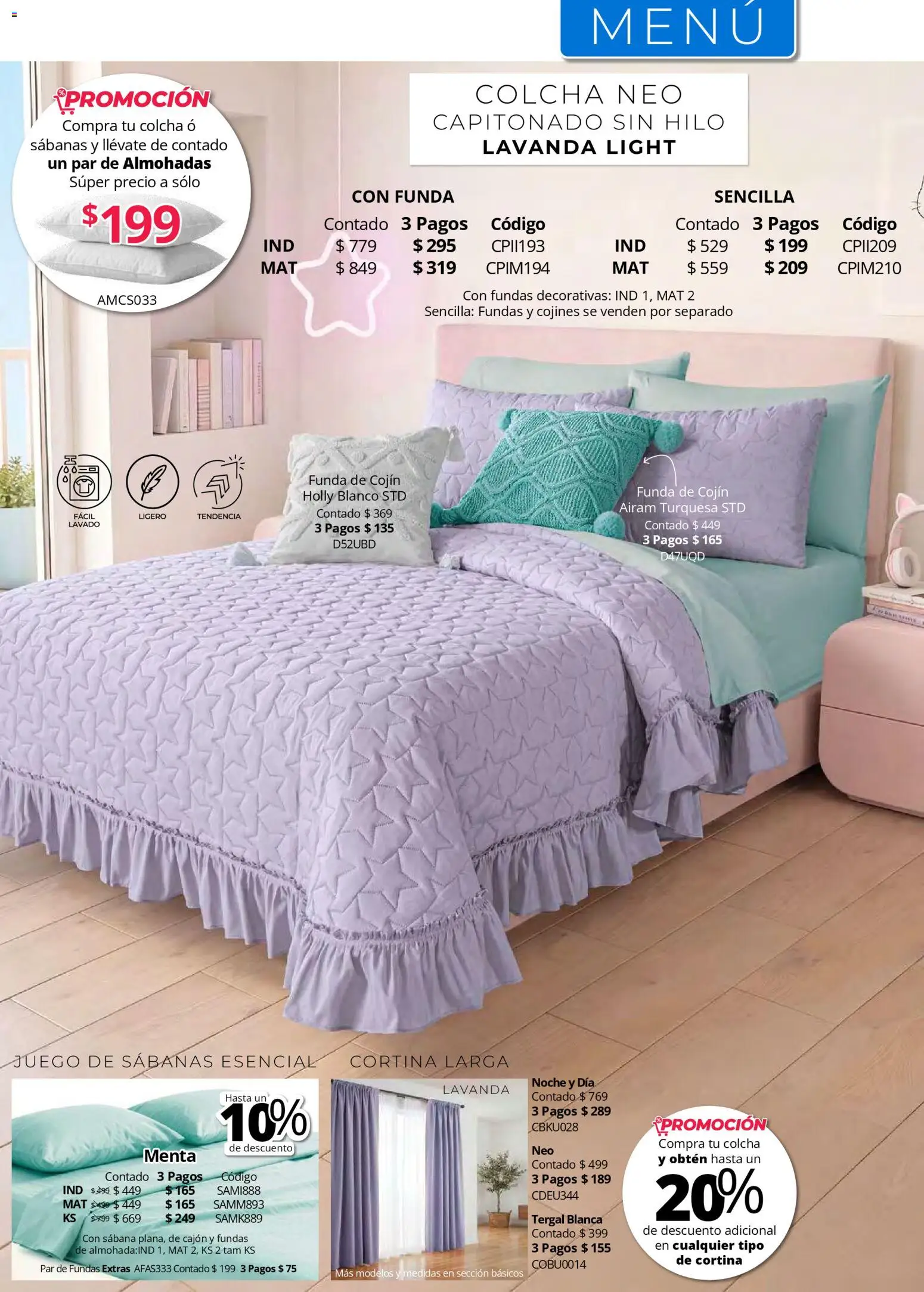 ¡El último » catálogo de Colchas Concord para Julio « está aquí! Descubre las SUPER OFERTAS. | México