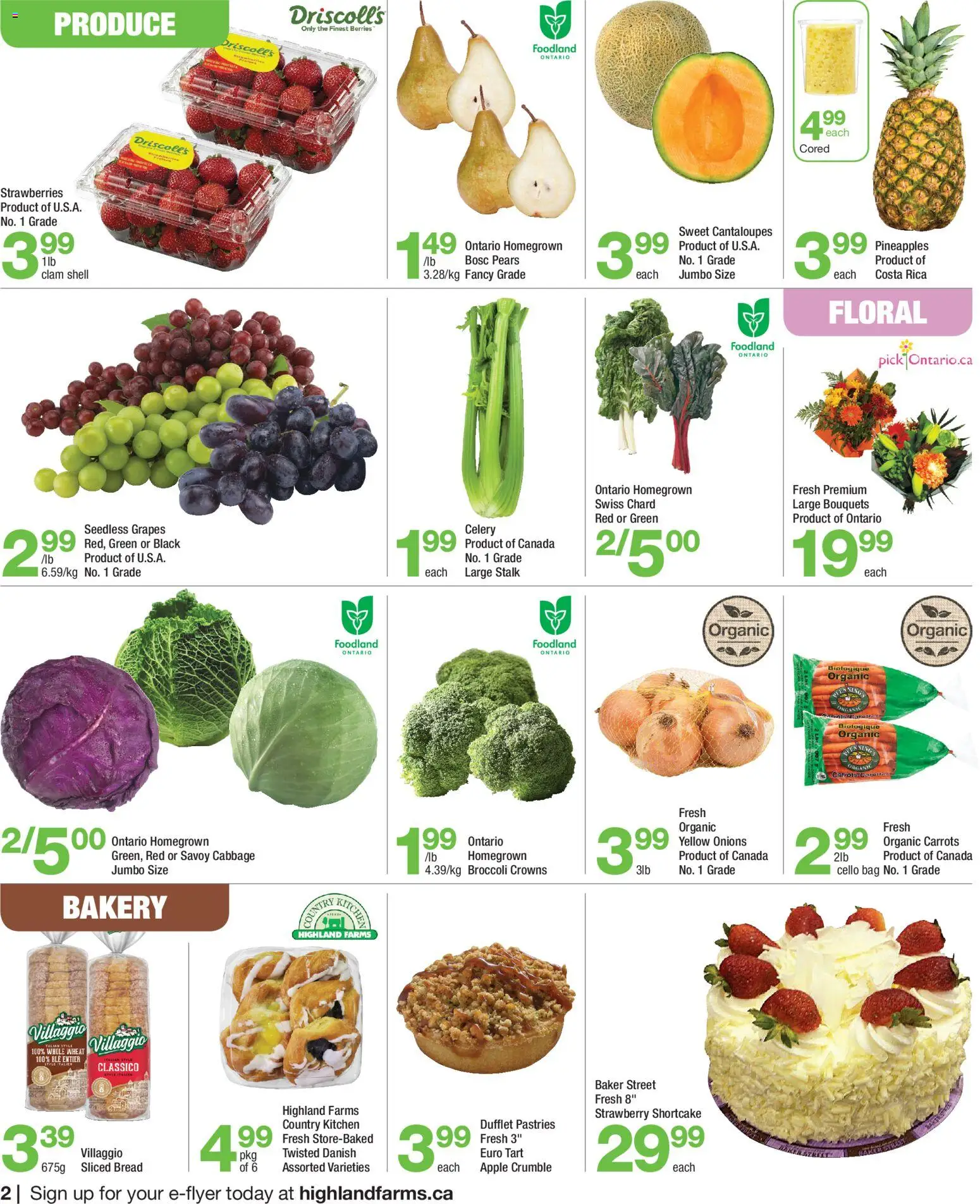 Highland Farms weekly flyer / circulaire Flyer in Canada