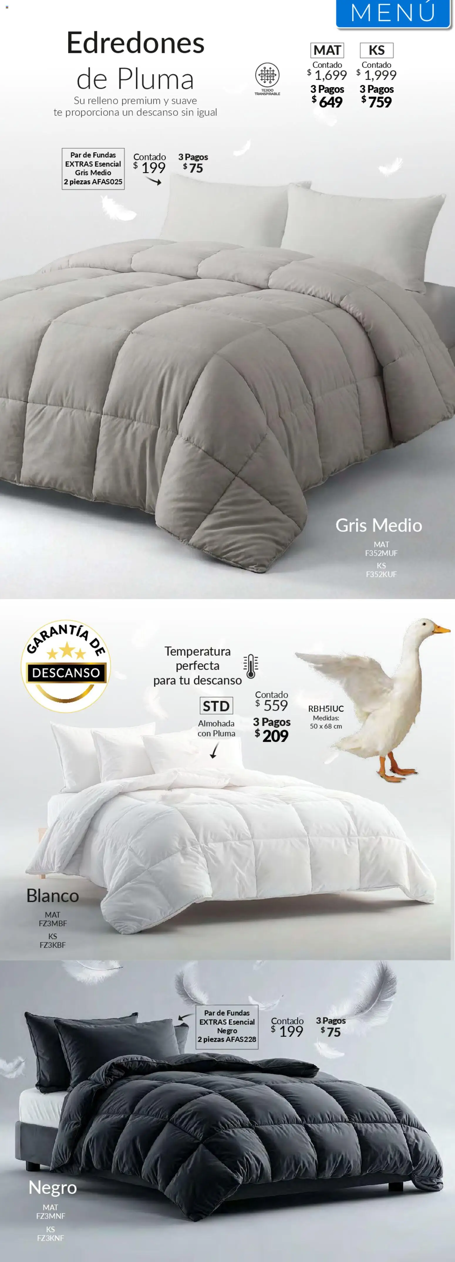 ¡El último » catálogo de Colchas Concord para Julio « está aquí! Descubre las SUPER OFERTAS. | México