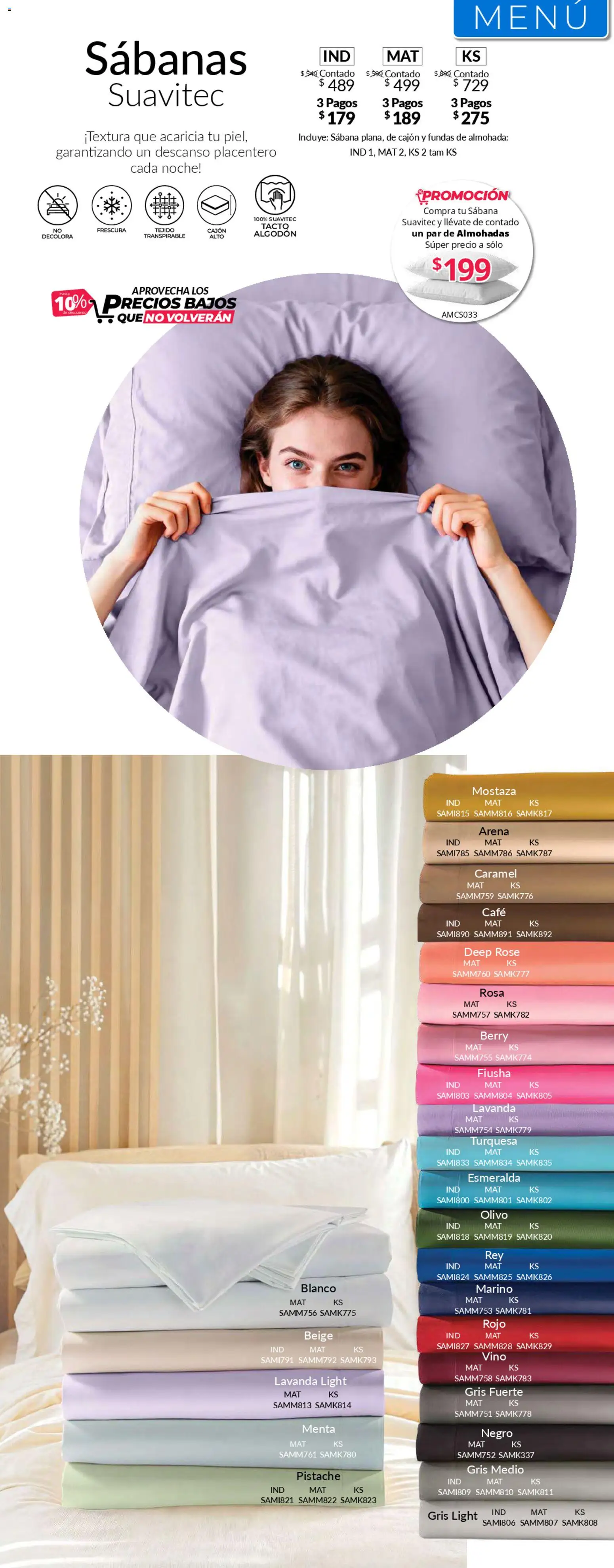 ¡El último » catálogo de Colchas Concord para Julio « está aquí! Descubre las SUPER OFERTAS. | México