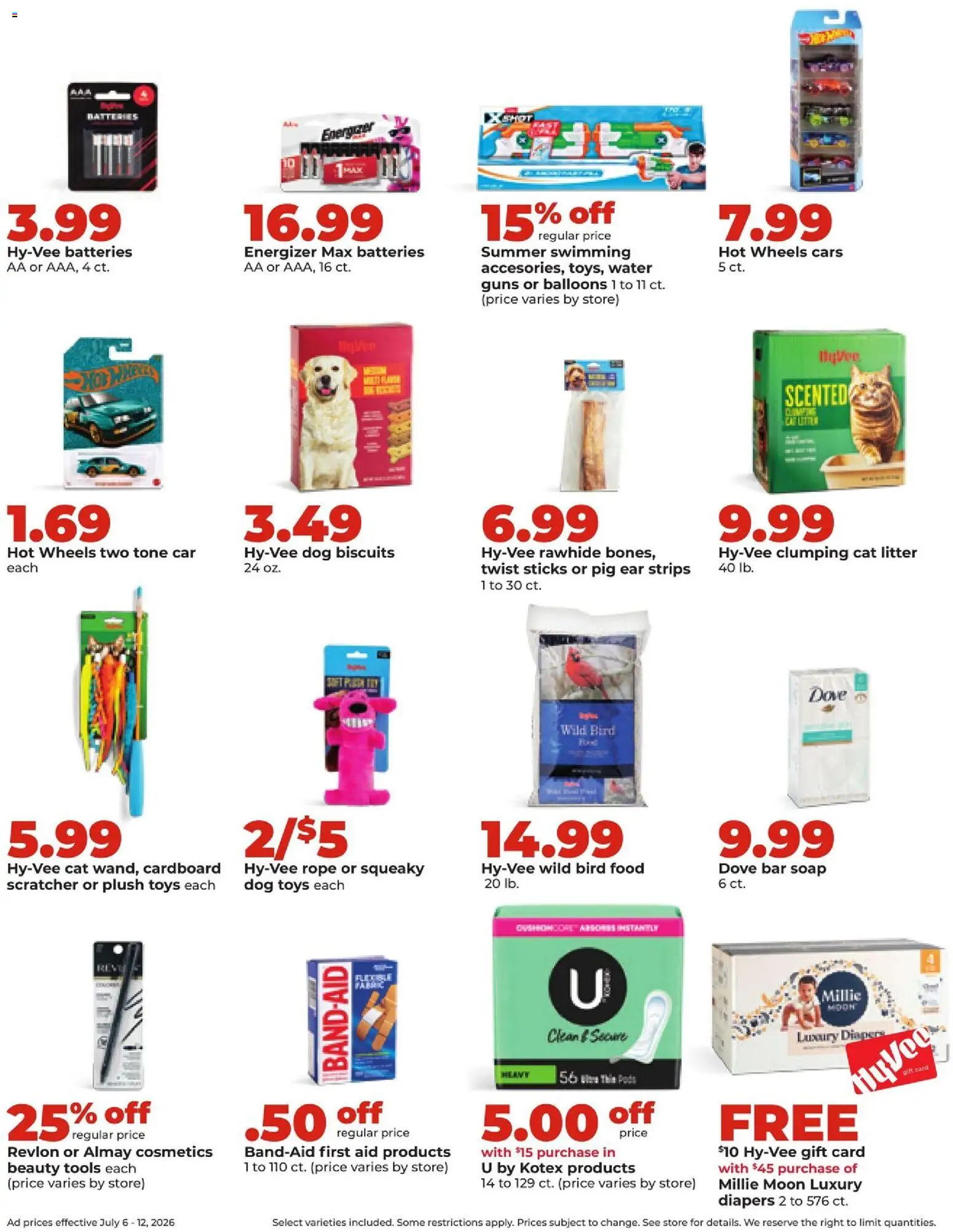 The new HyVee flyer is now online. See all July offers on your mobile and save! | United States