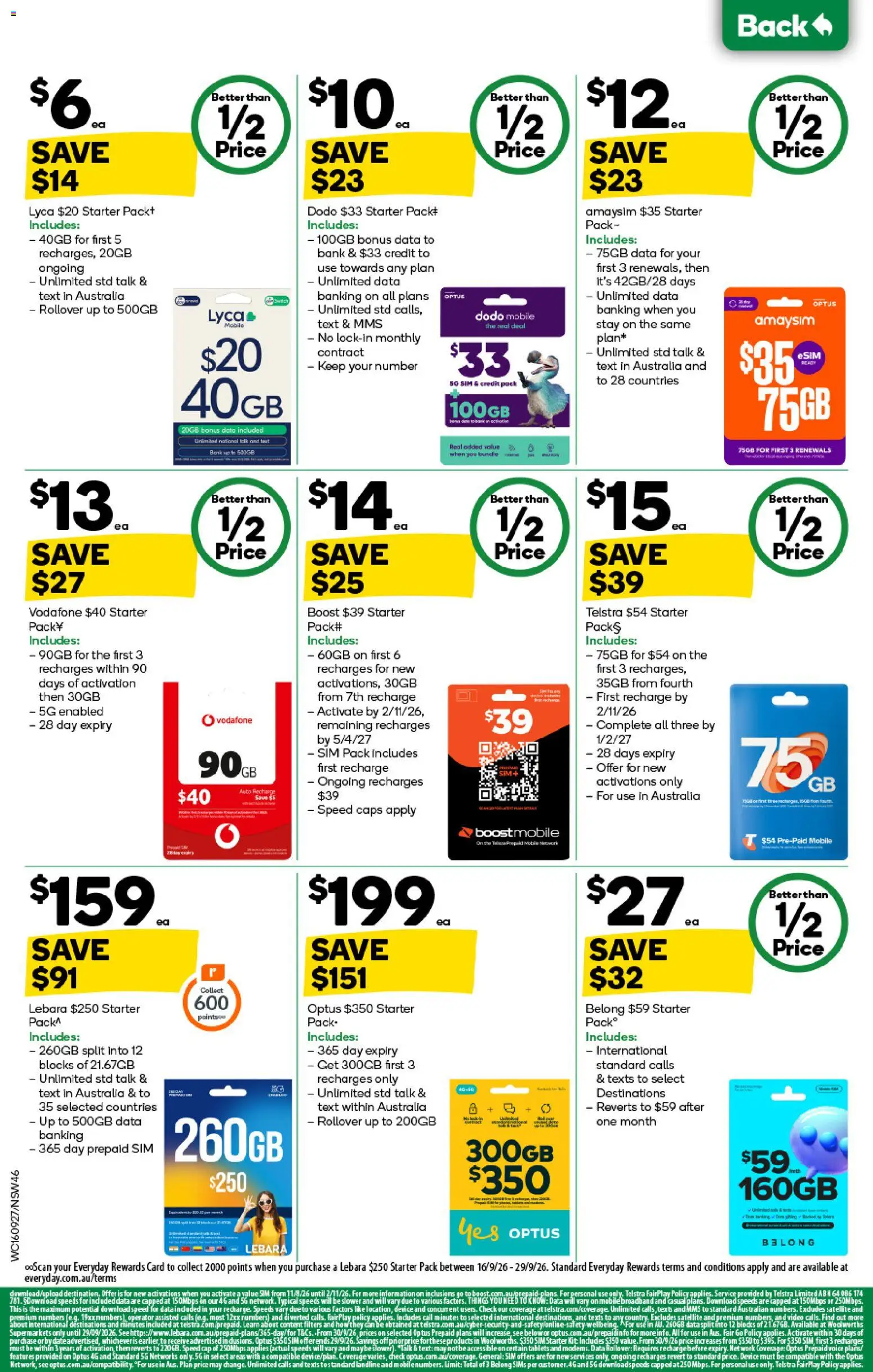 Woolworths catalogue Catalogue in Australia