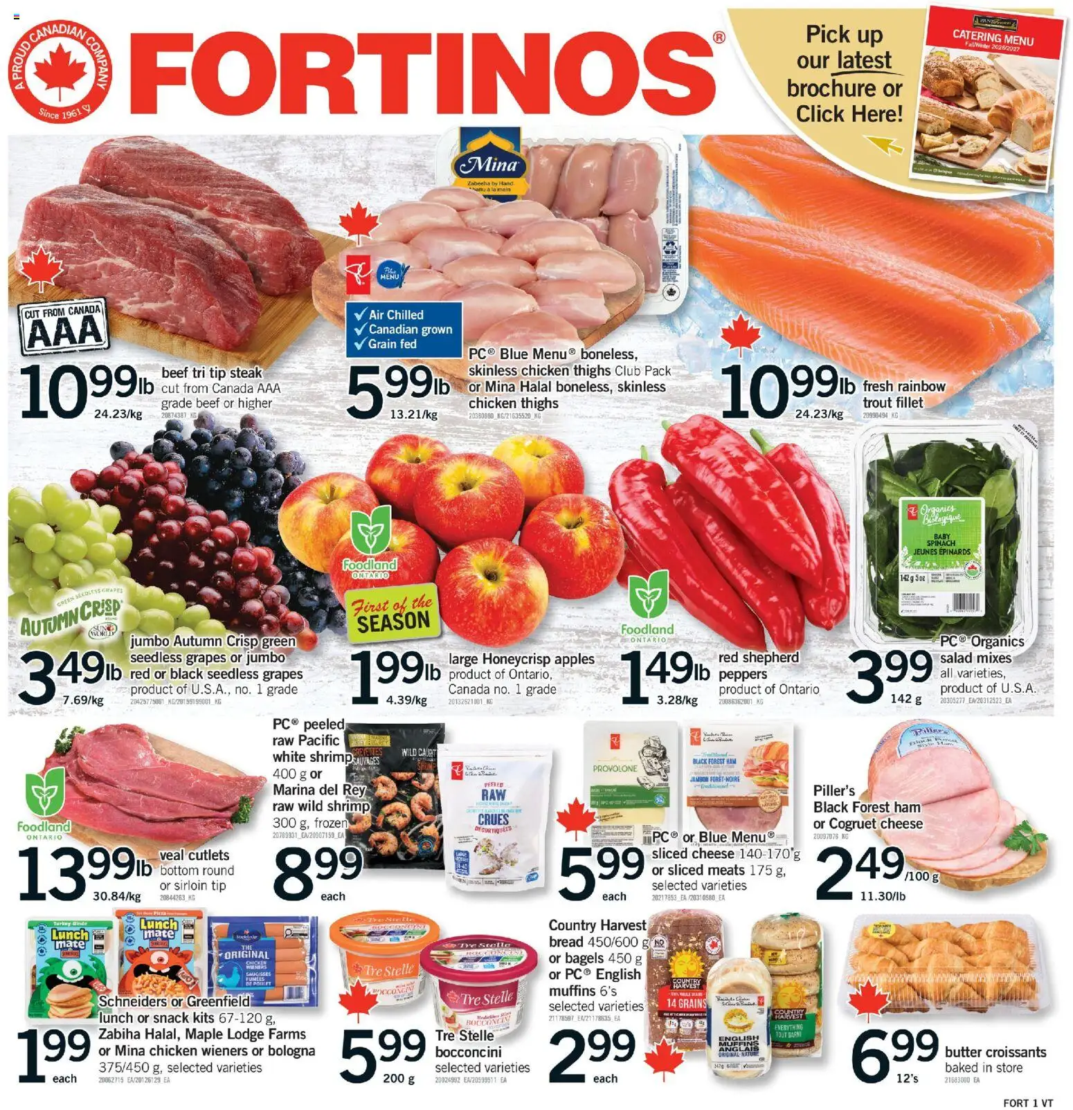Fortinos weekly flyer / circulaire Flyer in Canada
