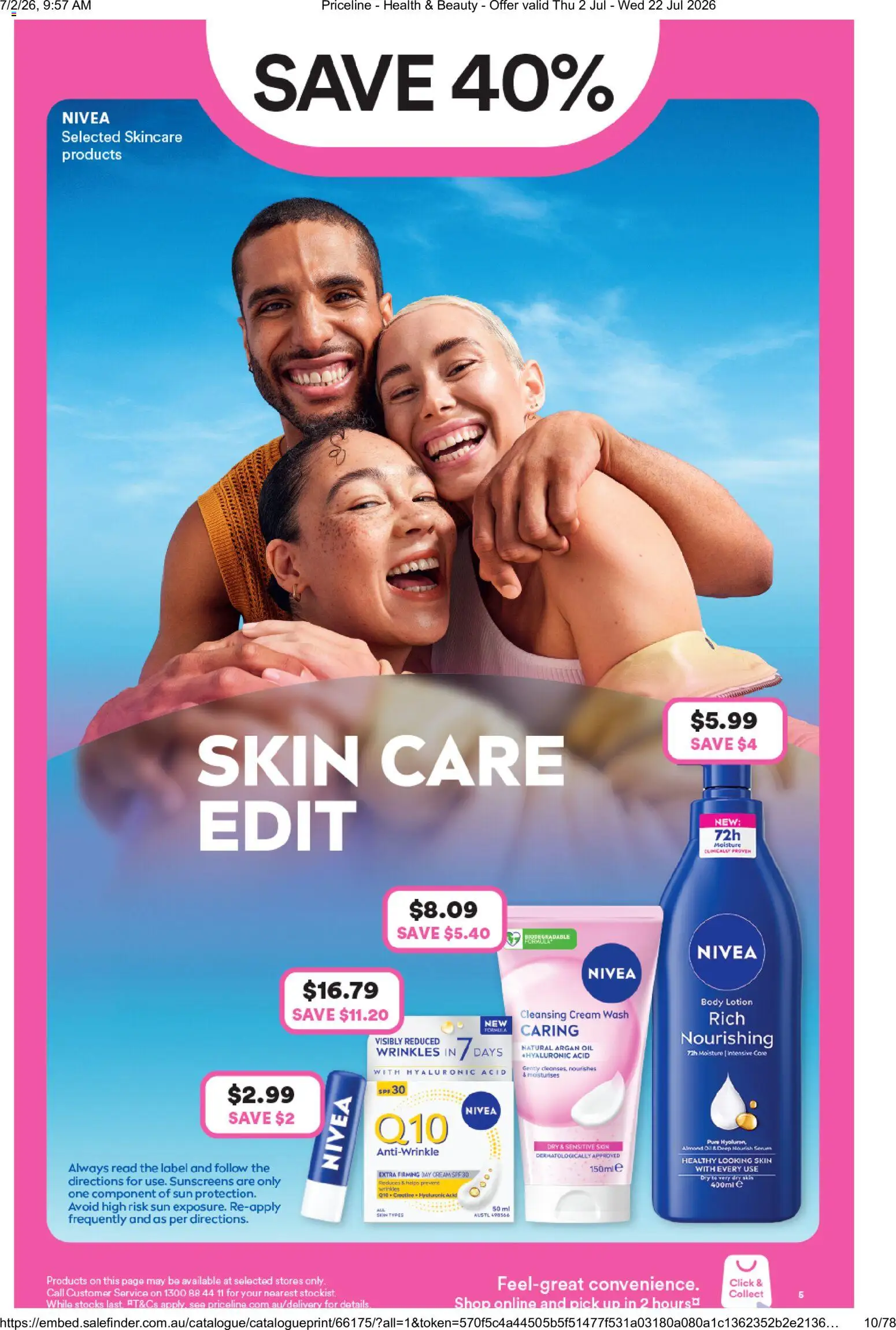 Latest Priceline Pharmacy catalogue valid from 02/07/2026 is available here?Save now! | Australia