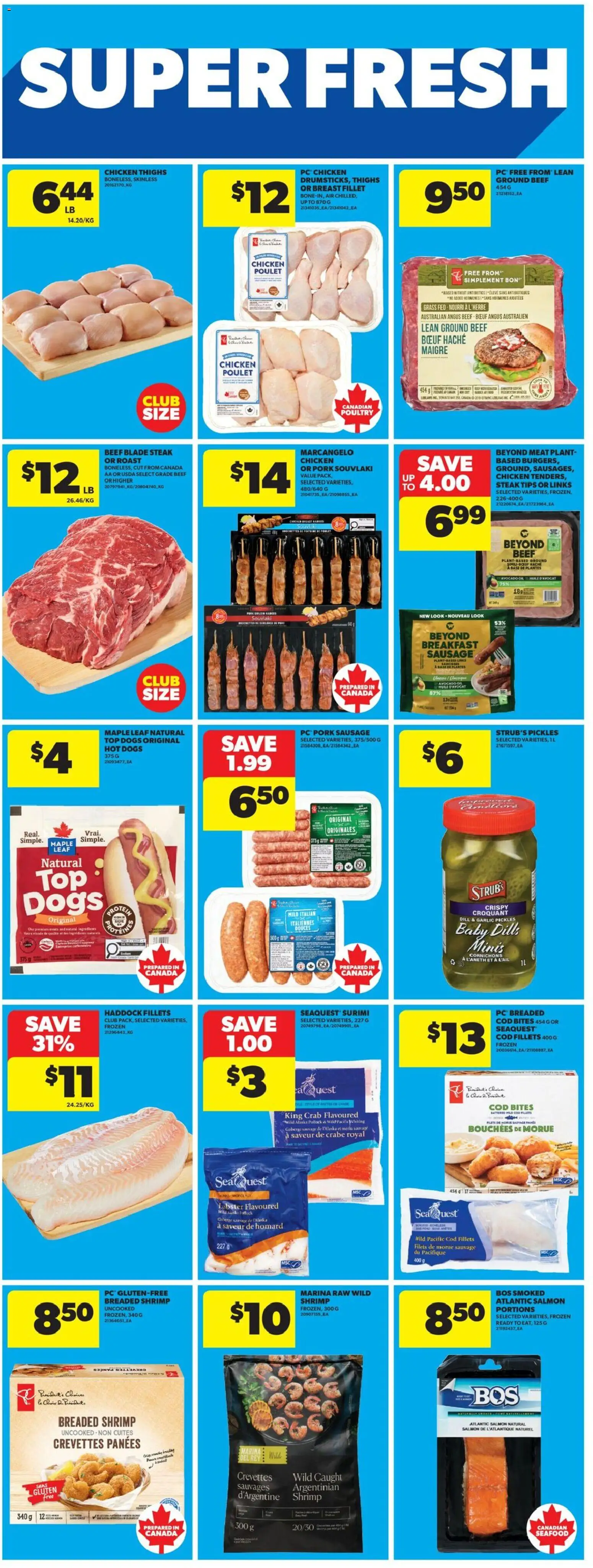 Real Canadian Superstore weekly flyer / circulaire Flyer in Canada
