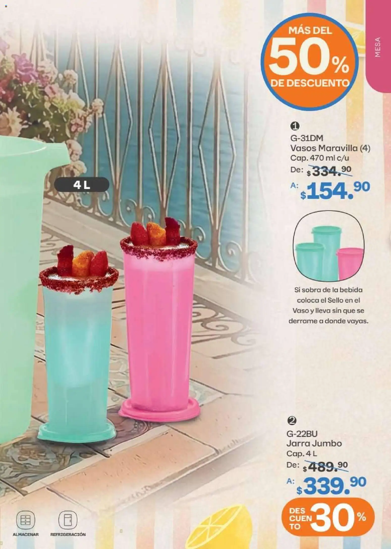 ¡El último » catálogo de Tupperware para Julio « está aquí! Descubre las SUPER OFERTAS. | México