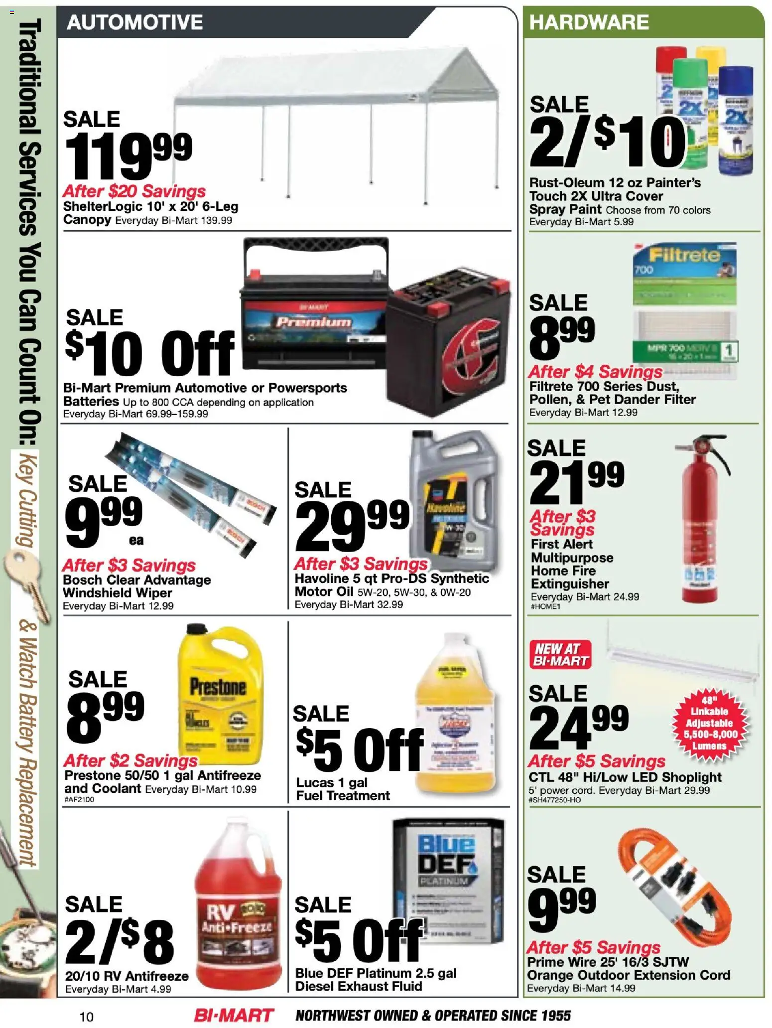 Bi-Mart Membership Savings Book Weekly Ad in United States