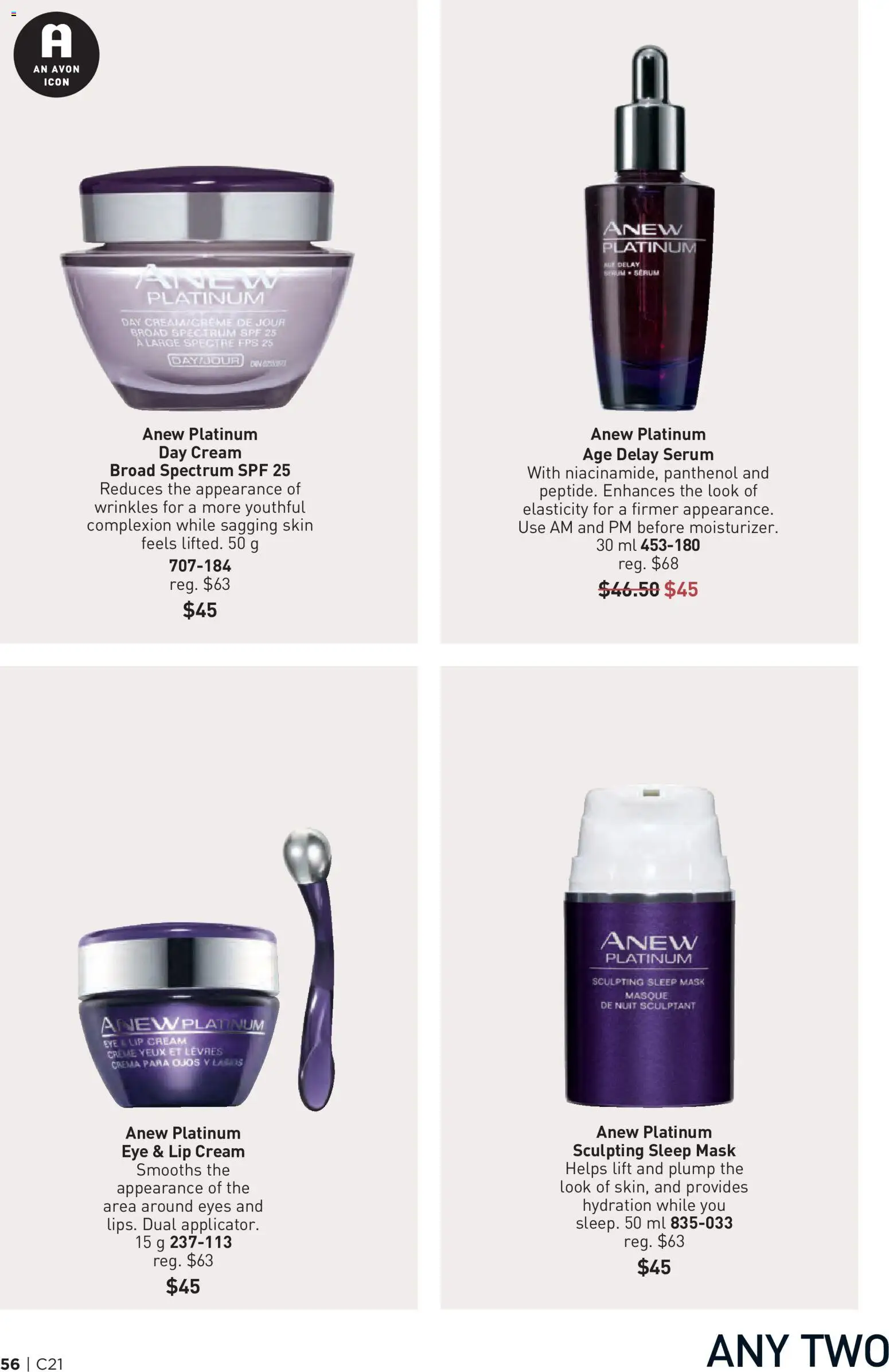 Avon - Brochure Campaign Flyer in Canada