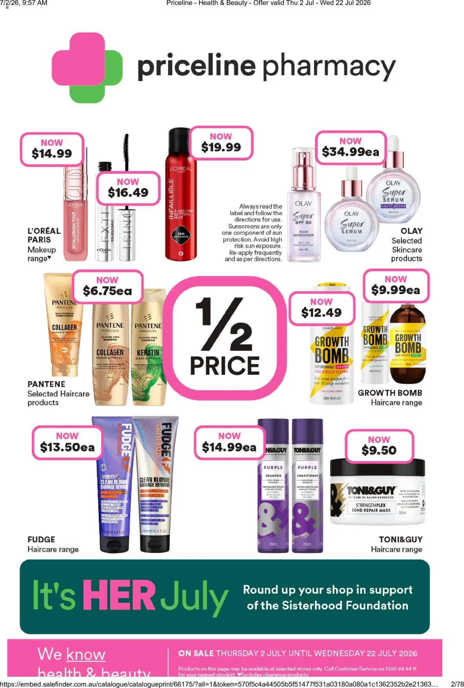 Latest Priceline Pharmacy catalogue valid from 02/07/2026 is available here?Save now! | Australia