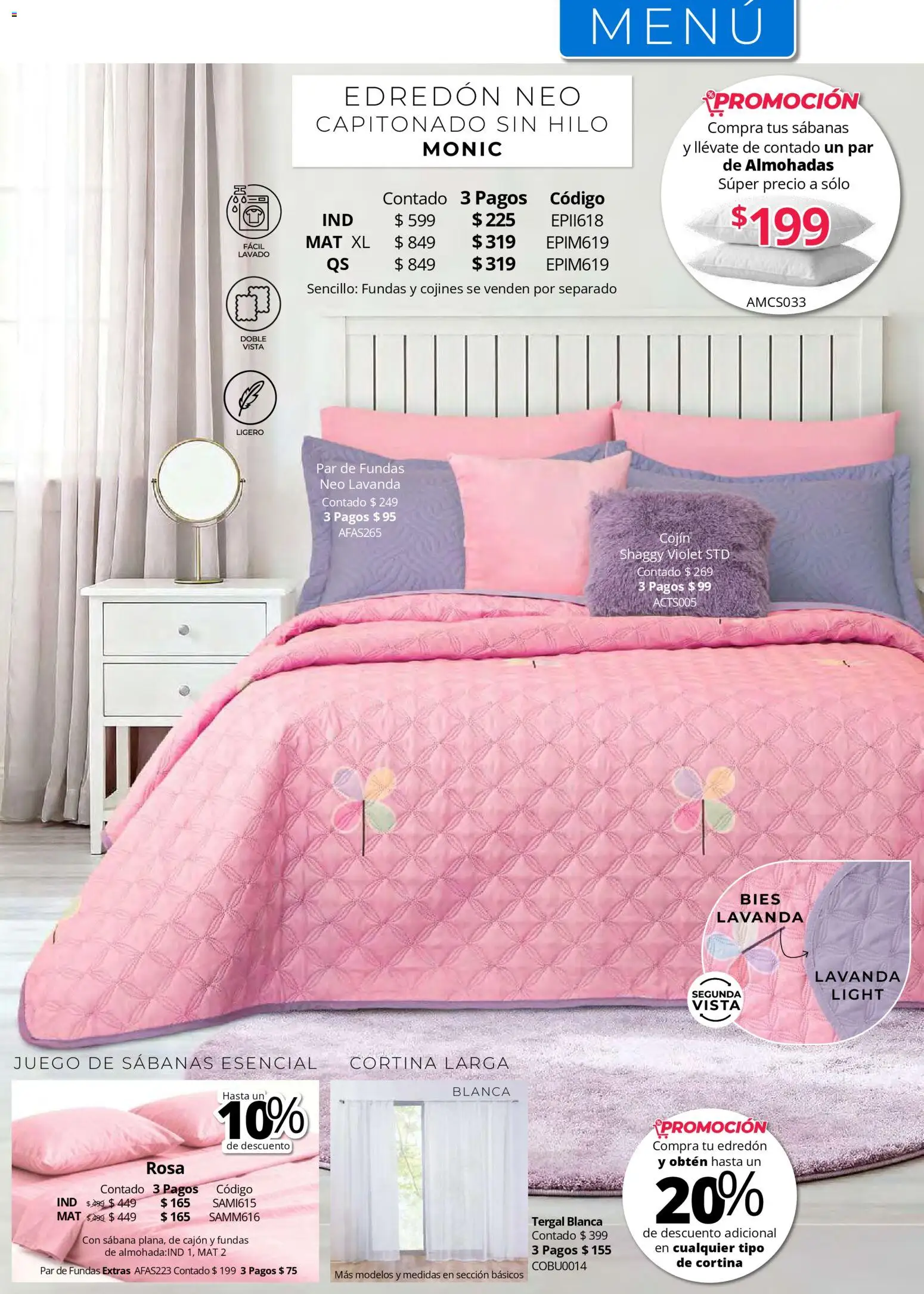 ¡El último » catálogo de Colchas Concord para Julio « está aquí! Descubre las SUPER OFERTAS. | México