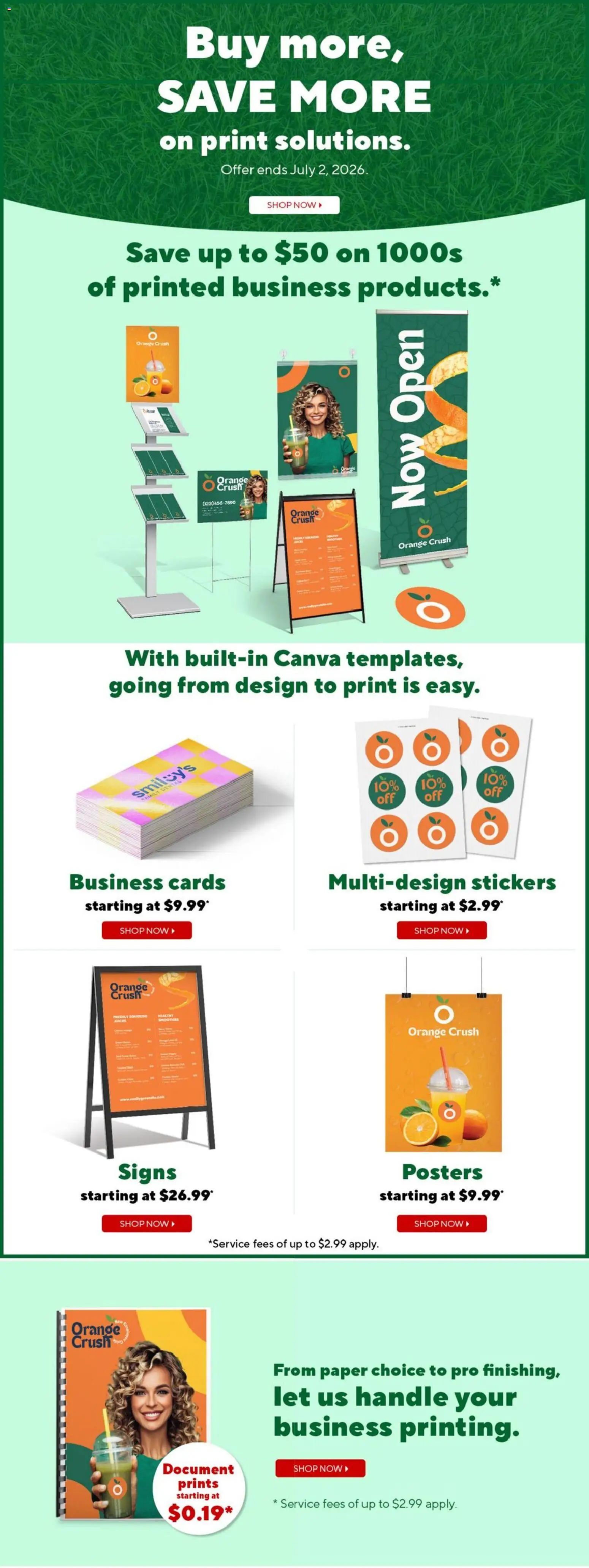 Staples Flyer from Jul 3, 2026 - Unlock Huge Savings | Canada
