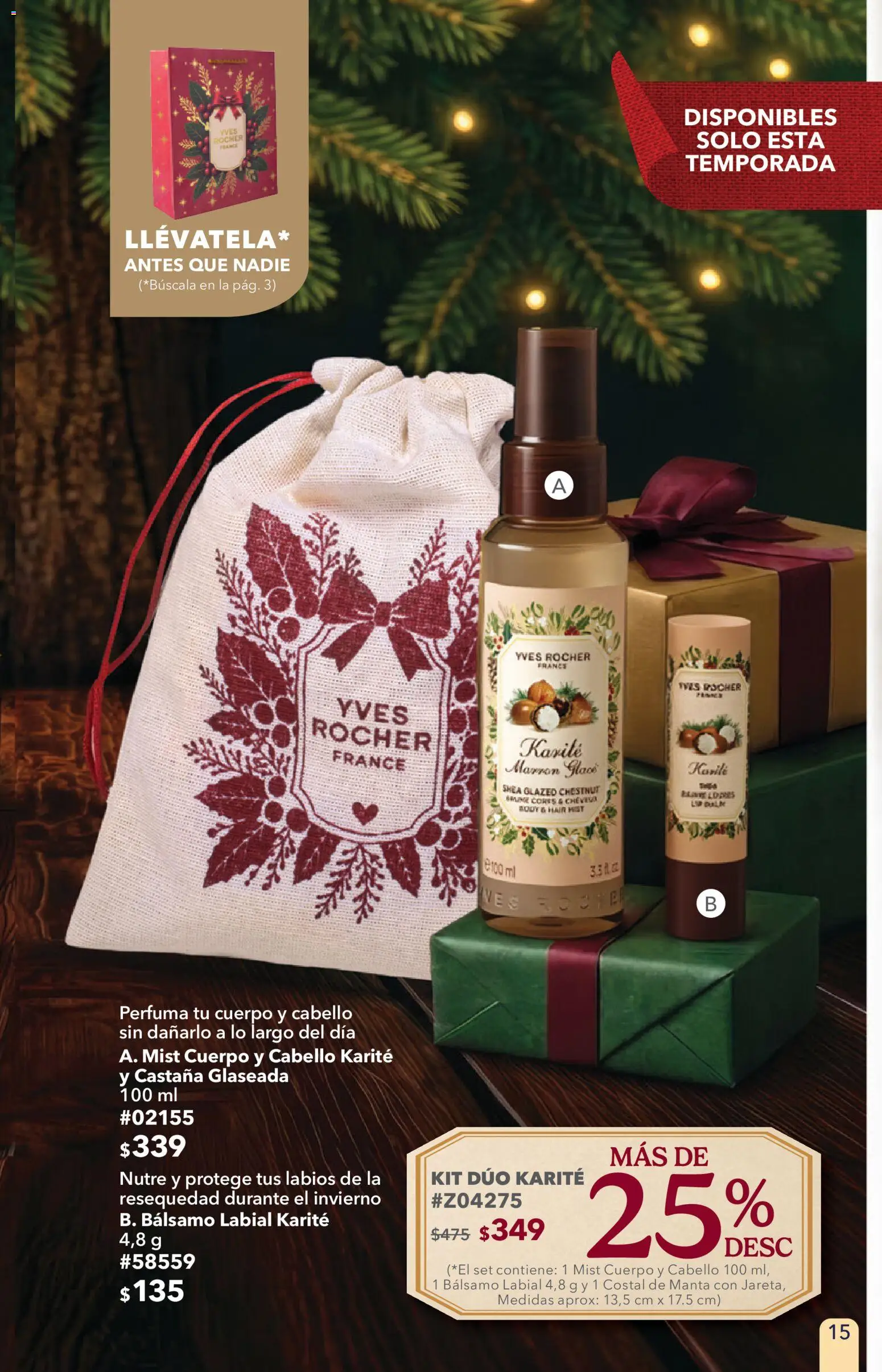 Yves Rocher campaña 15 2026 Folleto in México