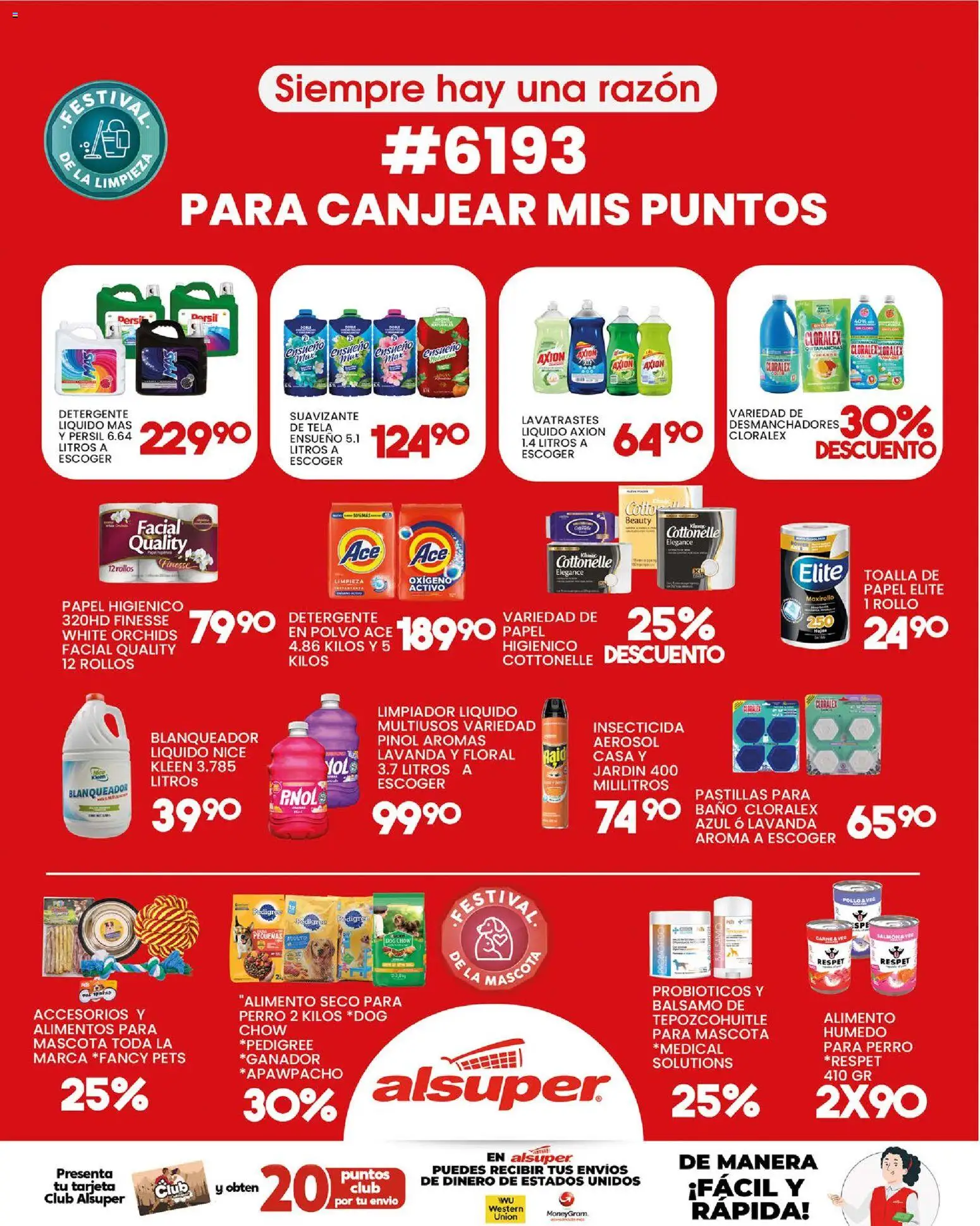 Alsuper folleto Folleto in México