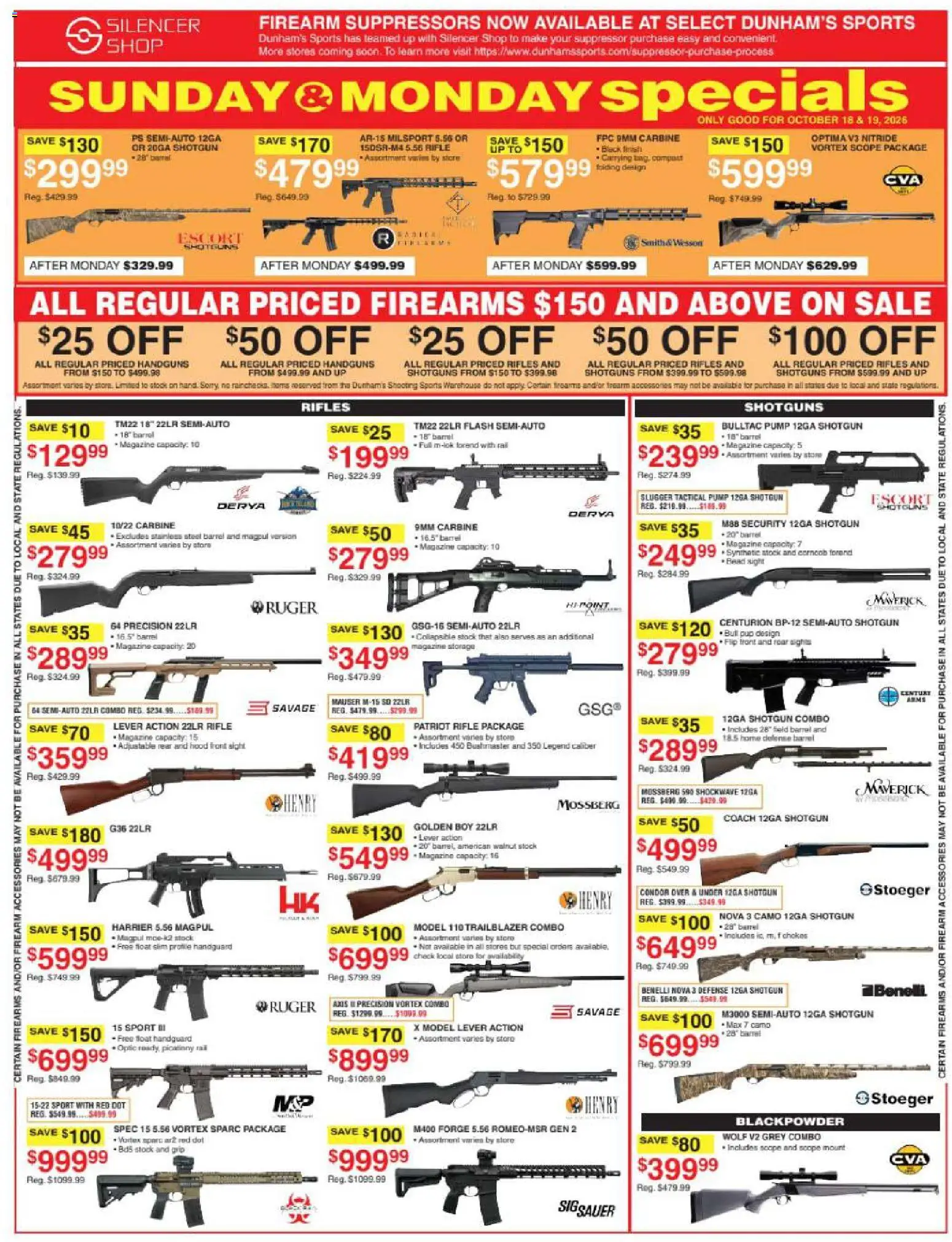 Dunham`s Sports Weekly Ad Weekly Ad in United States