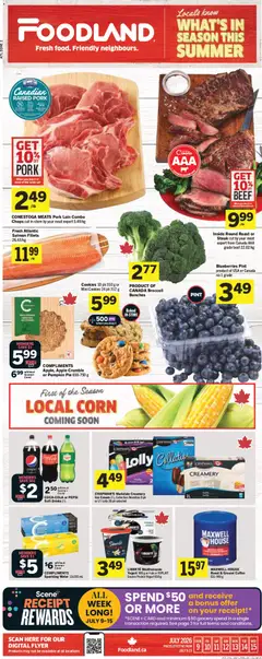 Foodland Foodland weekly flyer / circulaire
