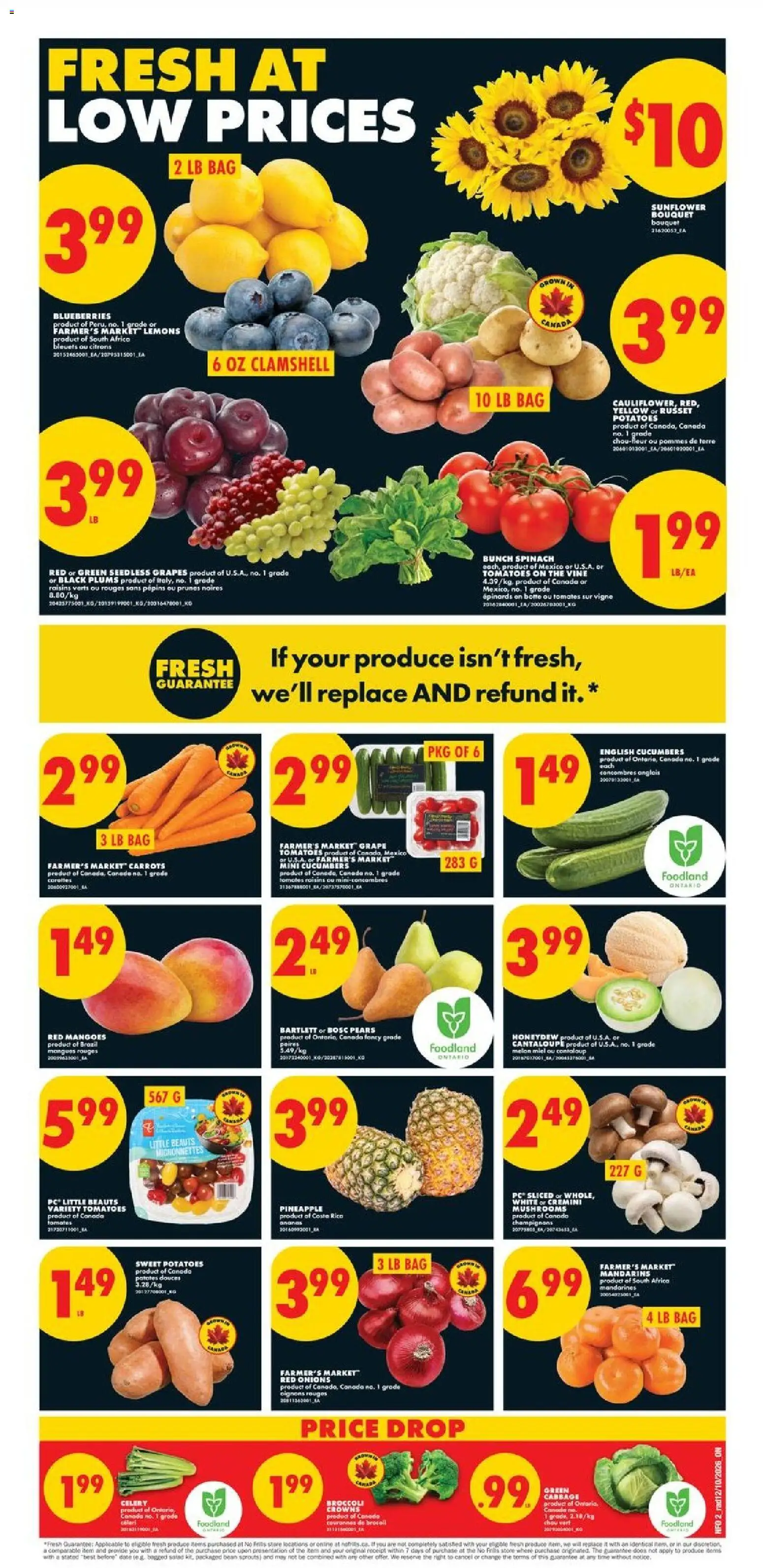 No Frills weekly flyer / circulaire Flyer in Canada