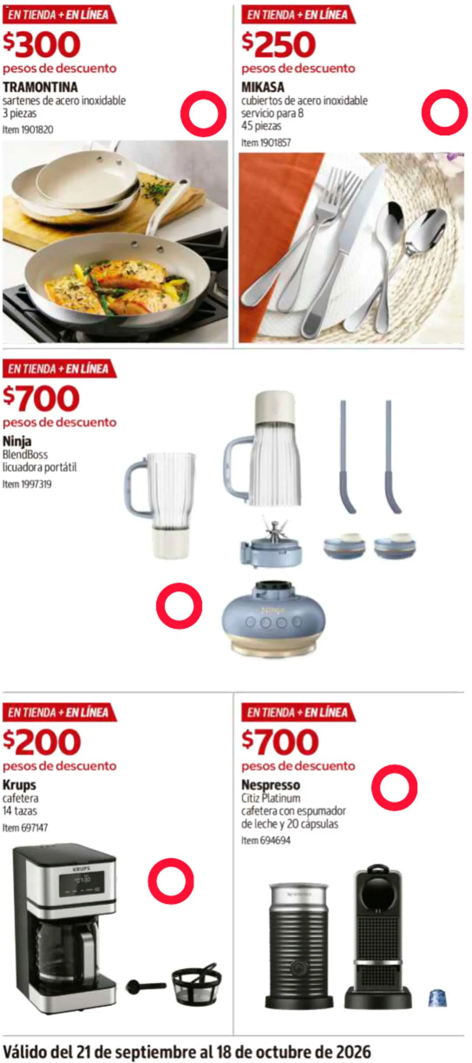 Costco catálogo Folleto in México