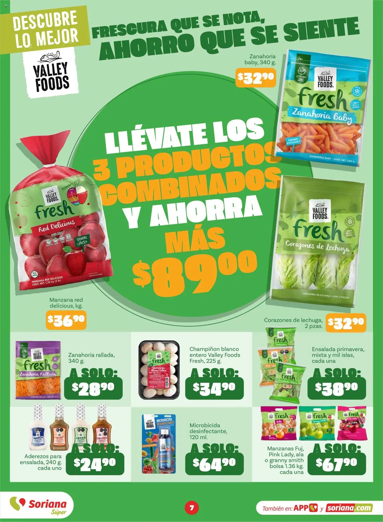 Soriana Descubre lo mejor al mejor precio Súper Nacional Folleto in México