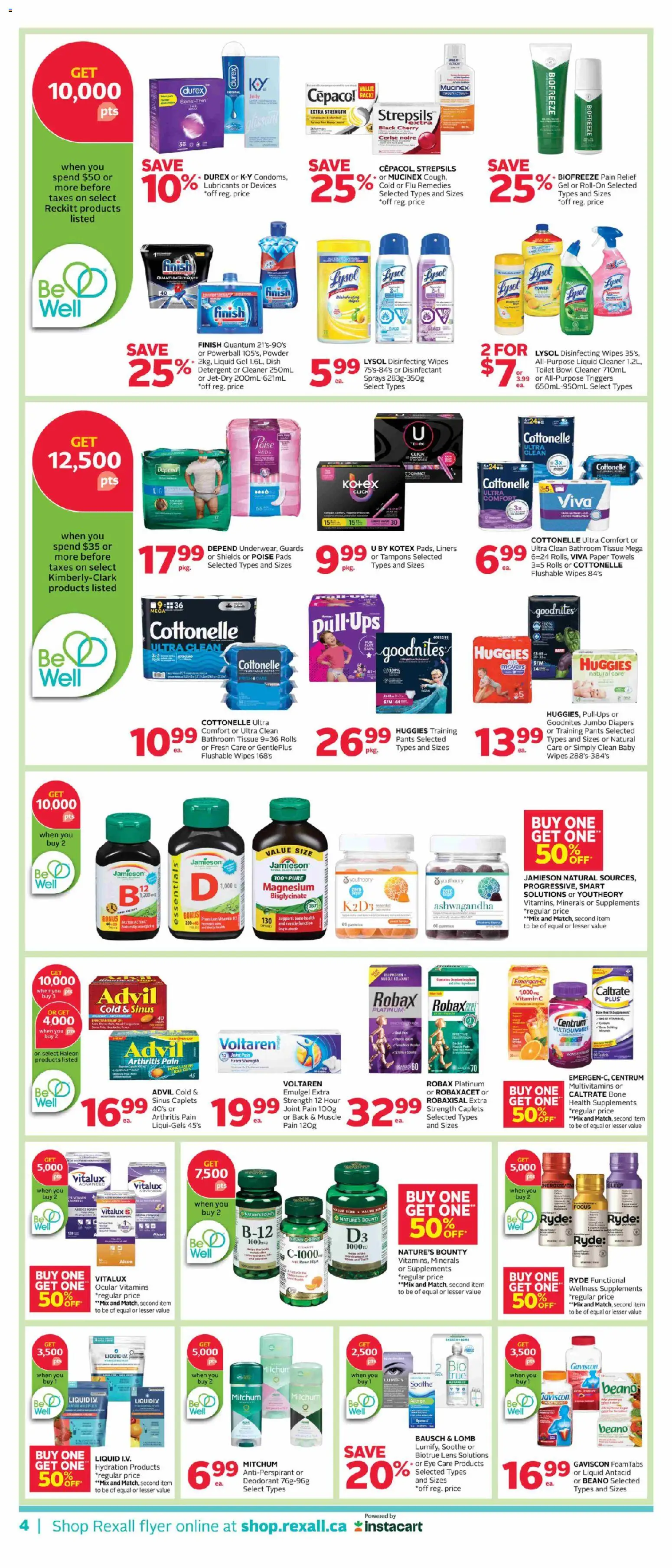 Rexall weekly flyer / circulaire Flyer in Canada