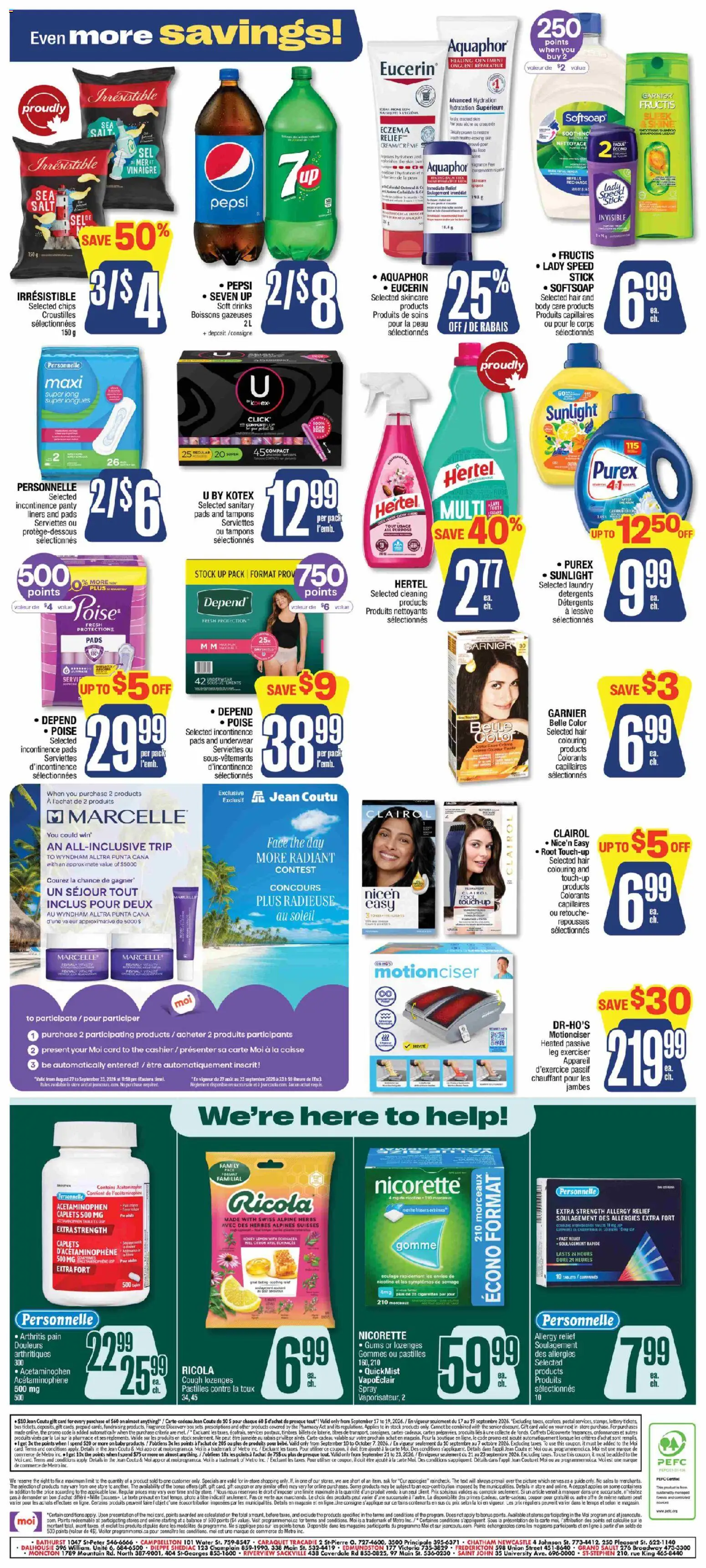 Jean Coutu weekly flyer Flyer in Canada