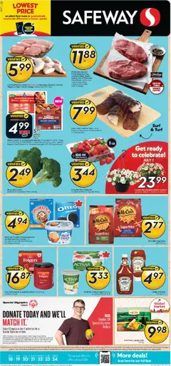 Safeway Safeway weekly flyer / circulaire