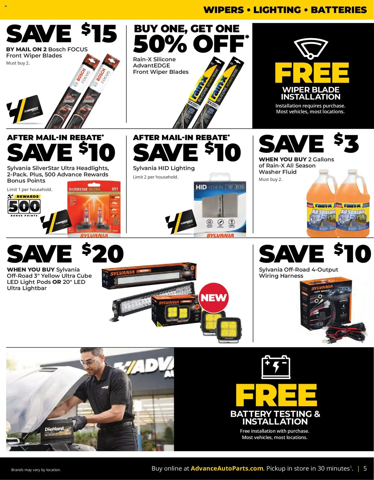 Advance Auto Parts Weekly Ad Weekly Ad in United States