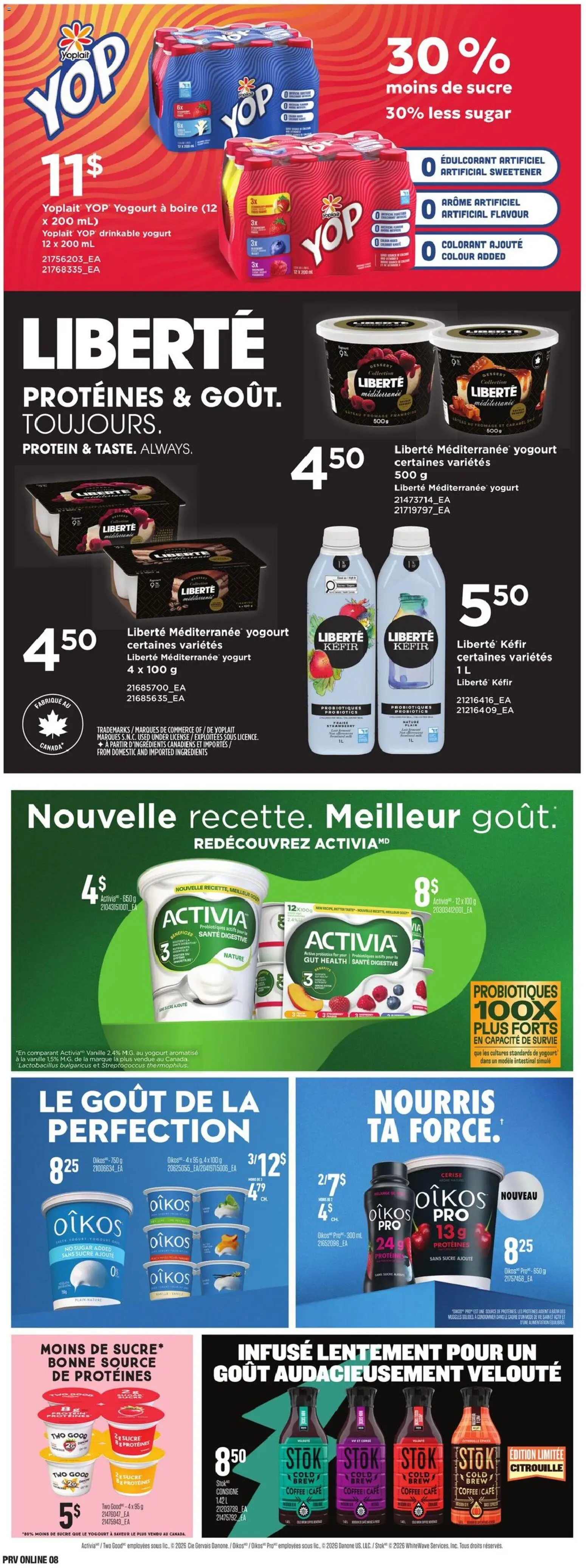 Provigo weekly flyer / circulaire Flyer in Canada