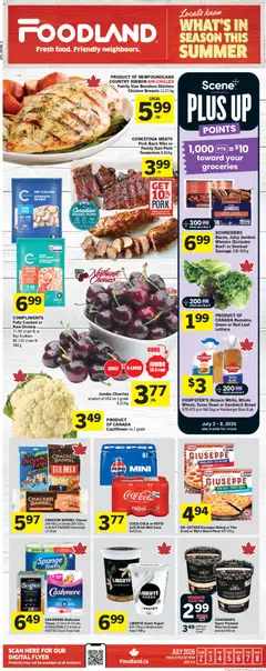 Foodland Foodland weekly flyer / circulaire