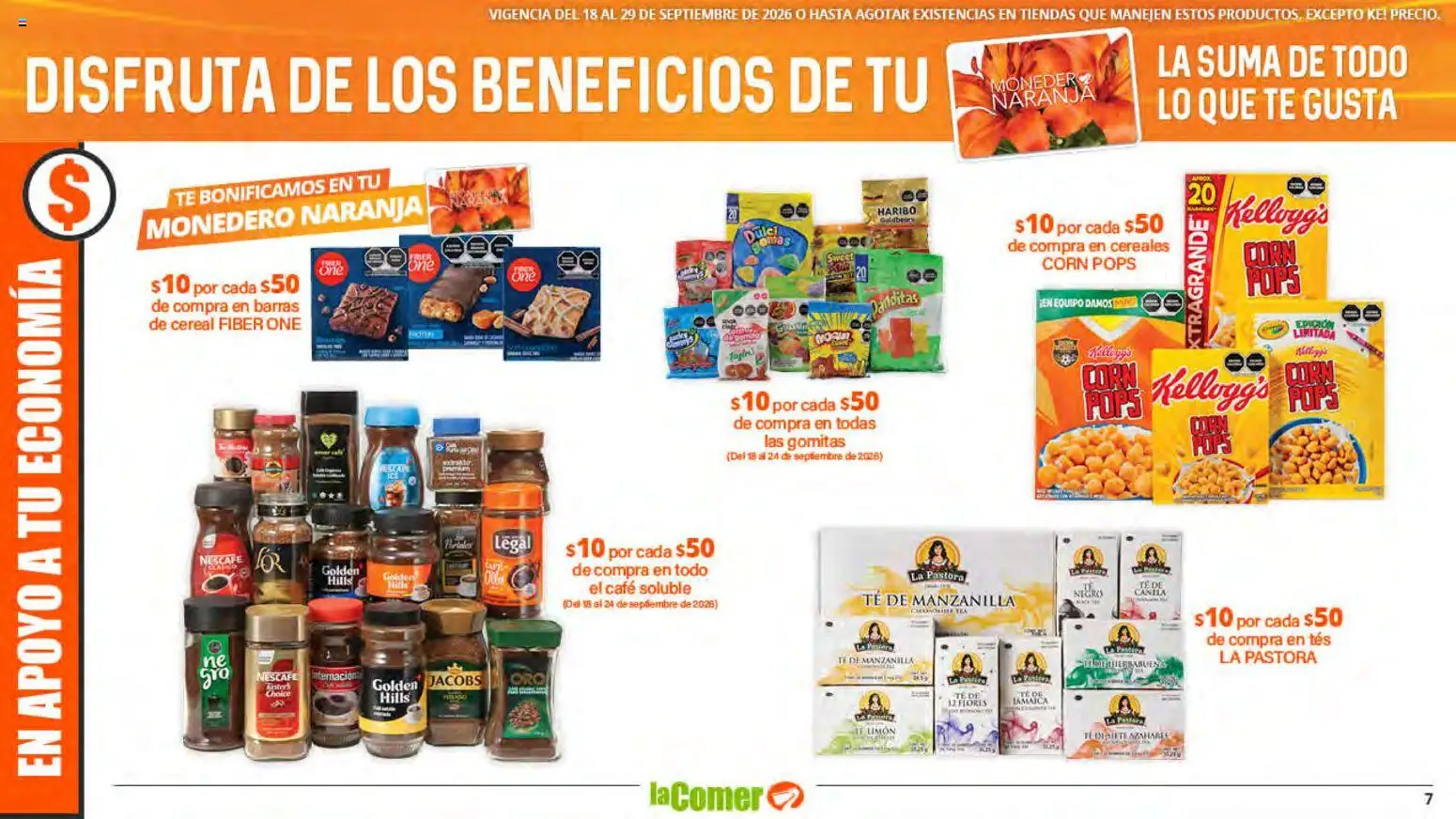 La Comer folleto Folleto in México