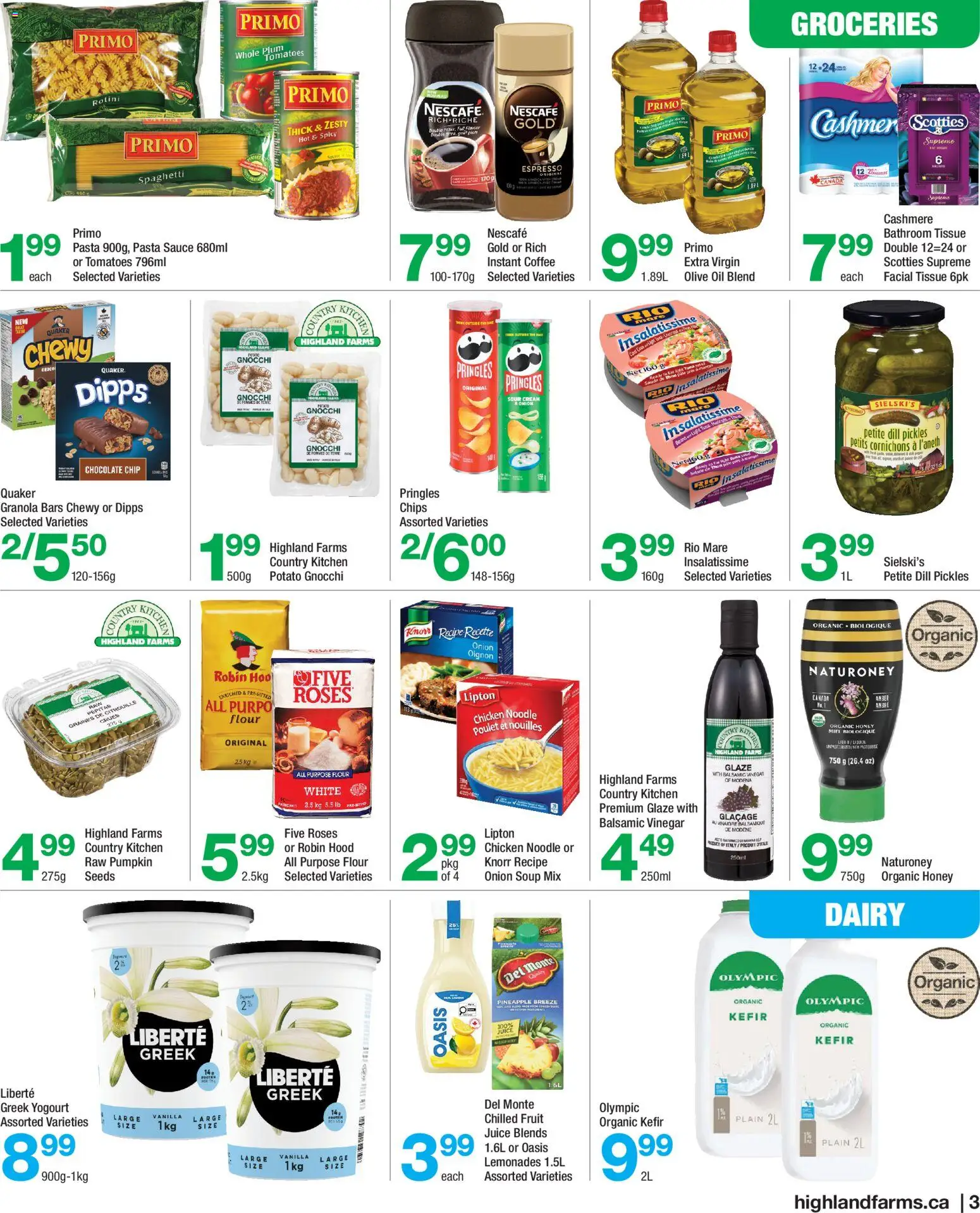 Highland Farms Flyer from Jul 9, 2026 - Unlock Huge Savings | Canada