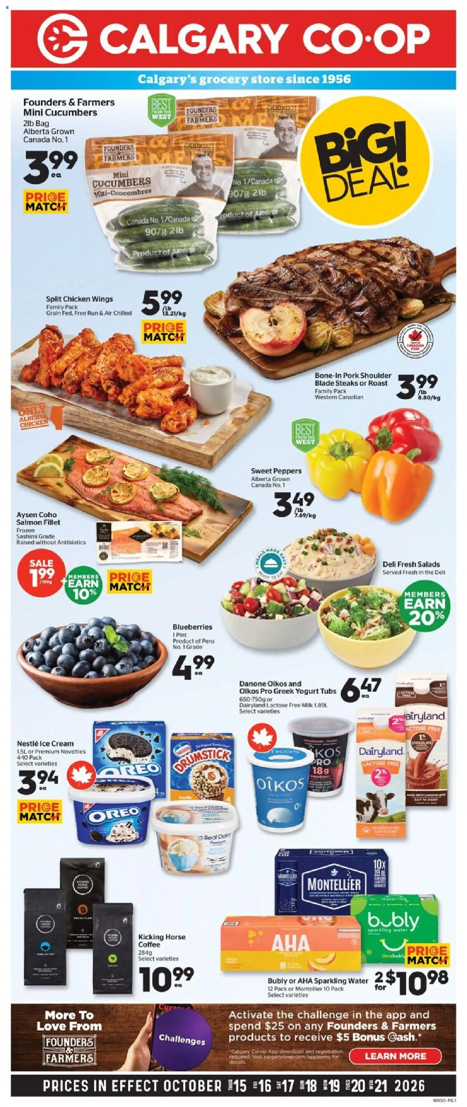 Calgary Co-op weekly flyer / circulaire Flyer in Canada