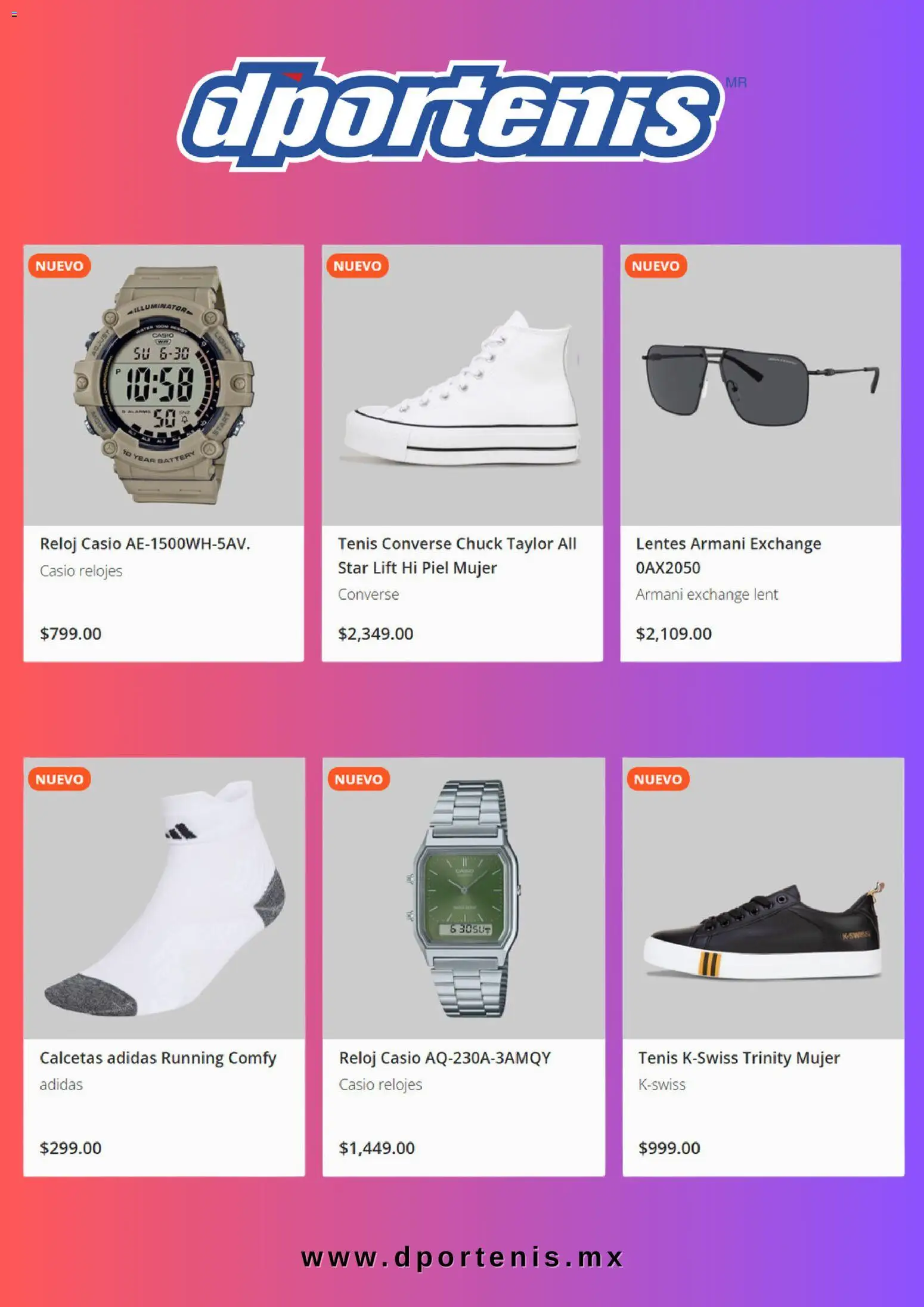 ¡El último » catálogo de Dportenis para Julio « está aquí! Descubre las SUPER OFERTAS. | México