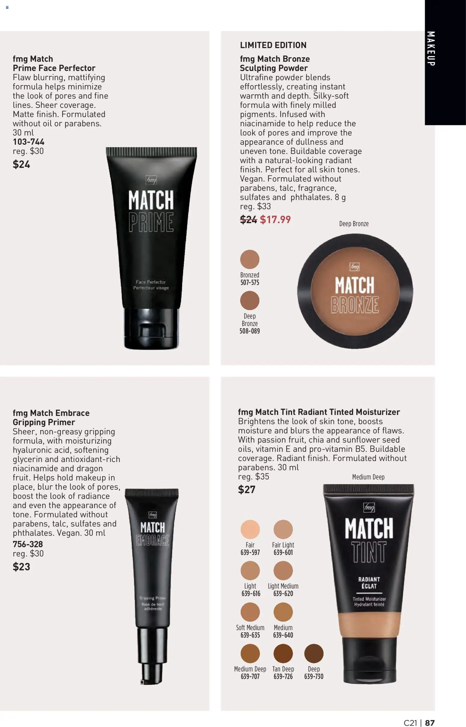 Avon - Brochure Campaign Flyer in Canada