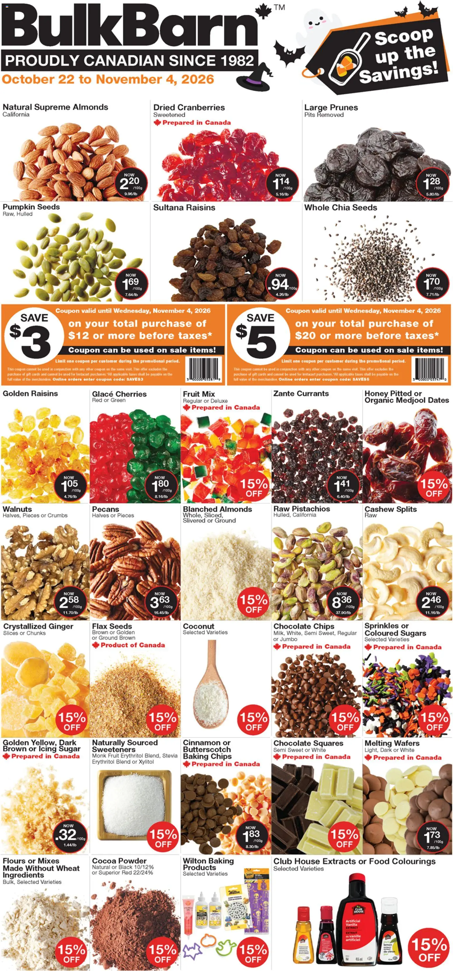 Bulk Barn weekly flyer Flyer in Canada