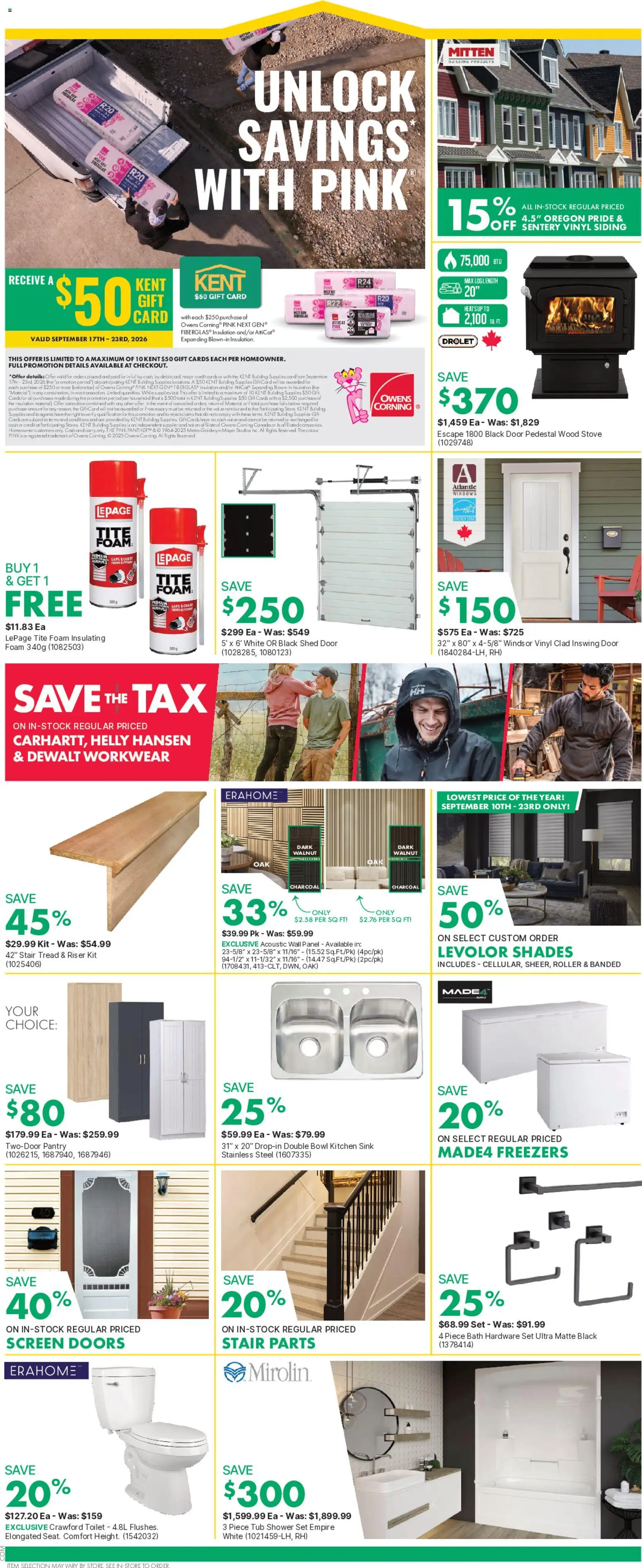 Kent weekly flyer / circulaire Flyer in Canada