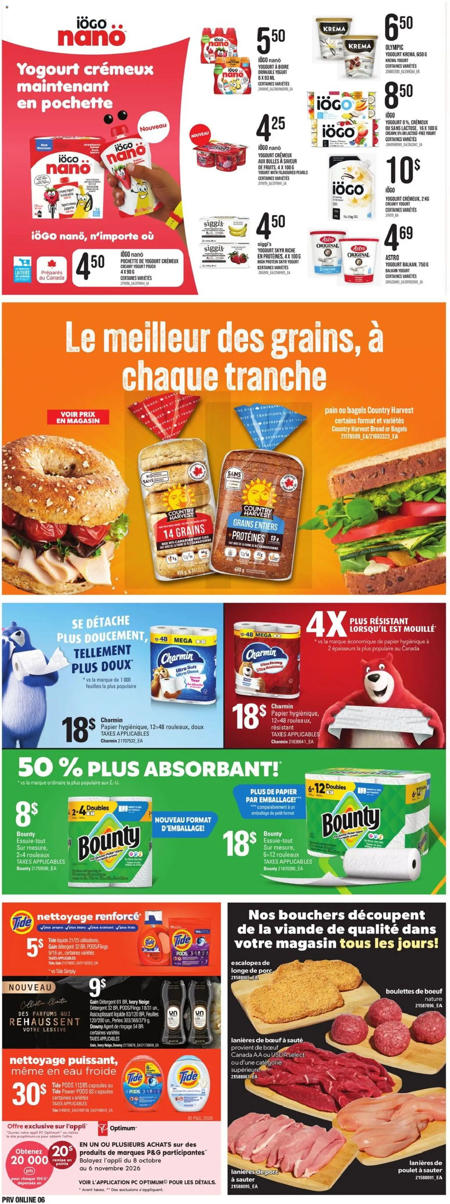 Provigo weekly flyer / circulaire Flyer in Canada