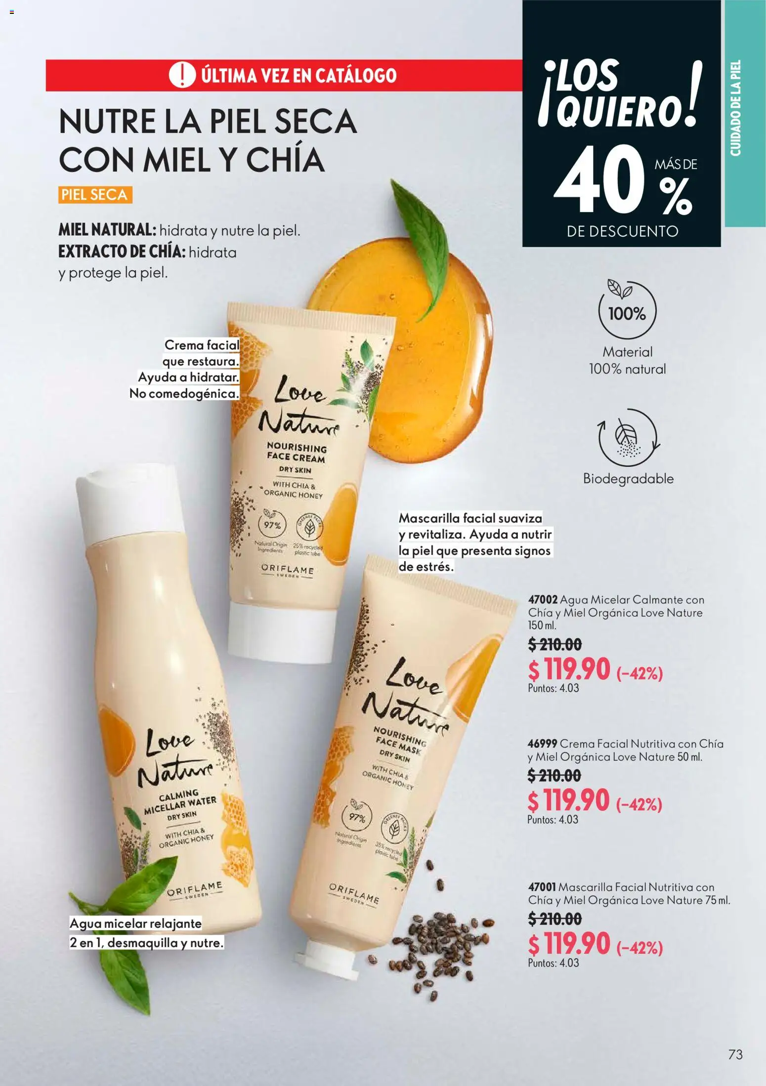 Oriflame Buen Mes Folleto in México