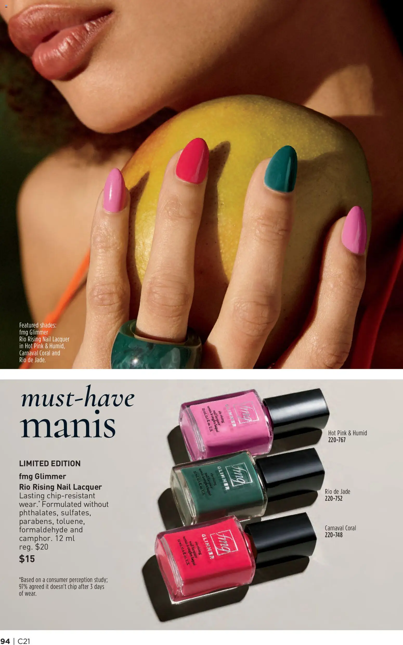 Avon - Brochure Campaign Flyer in Canada