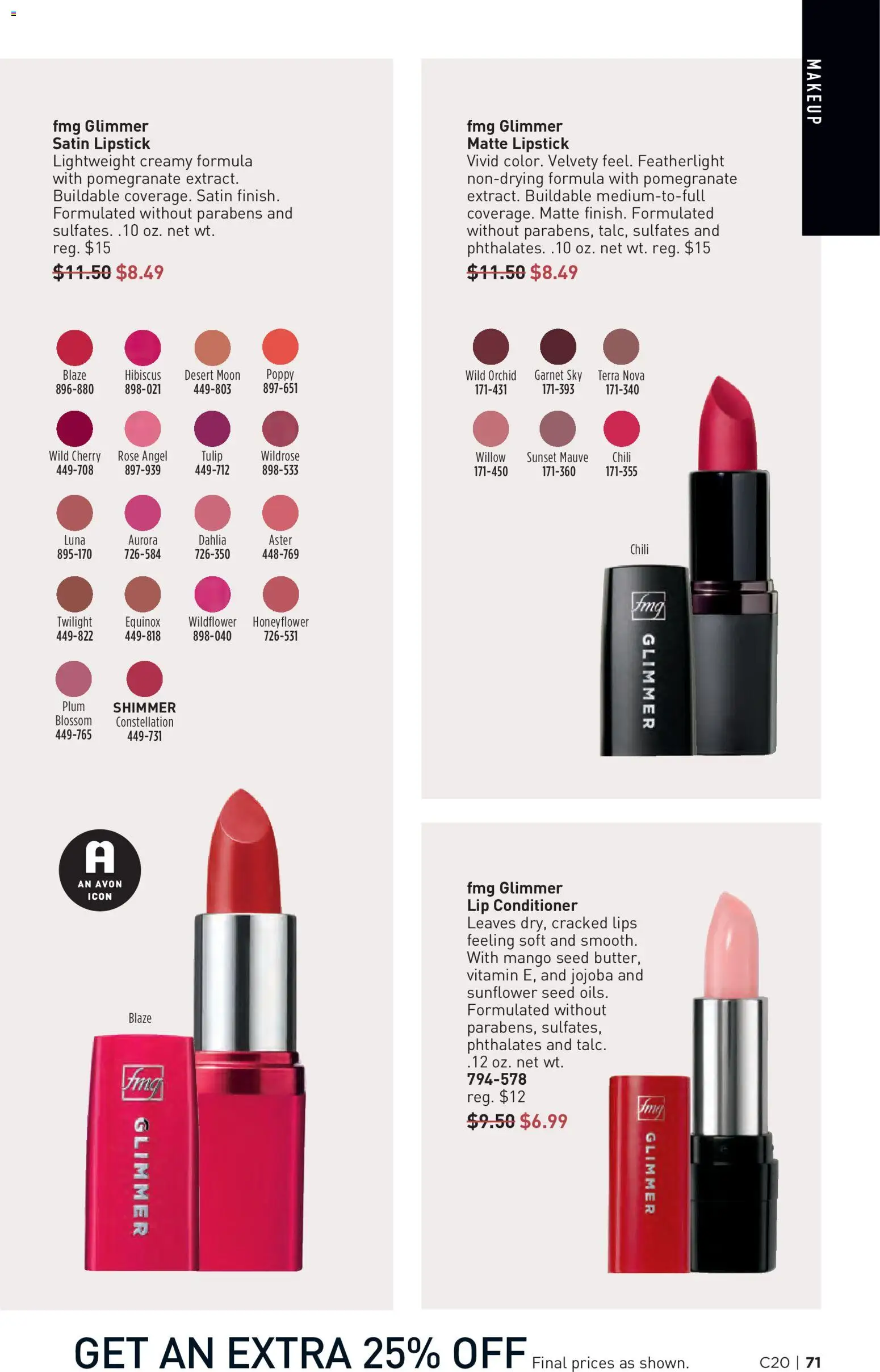 Avon Brochure Weekly Ad in United States