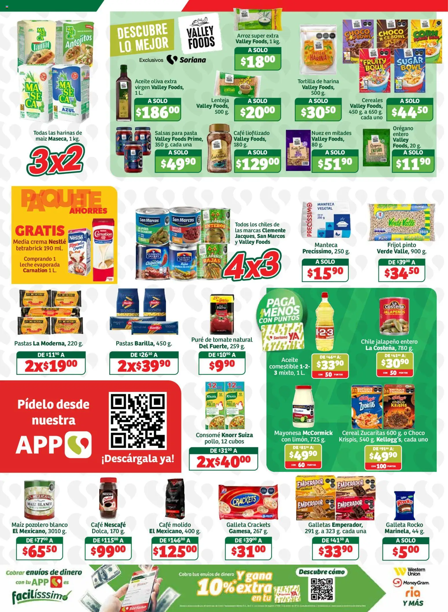 Soriana folleto Folleto in México