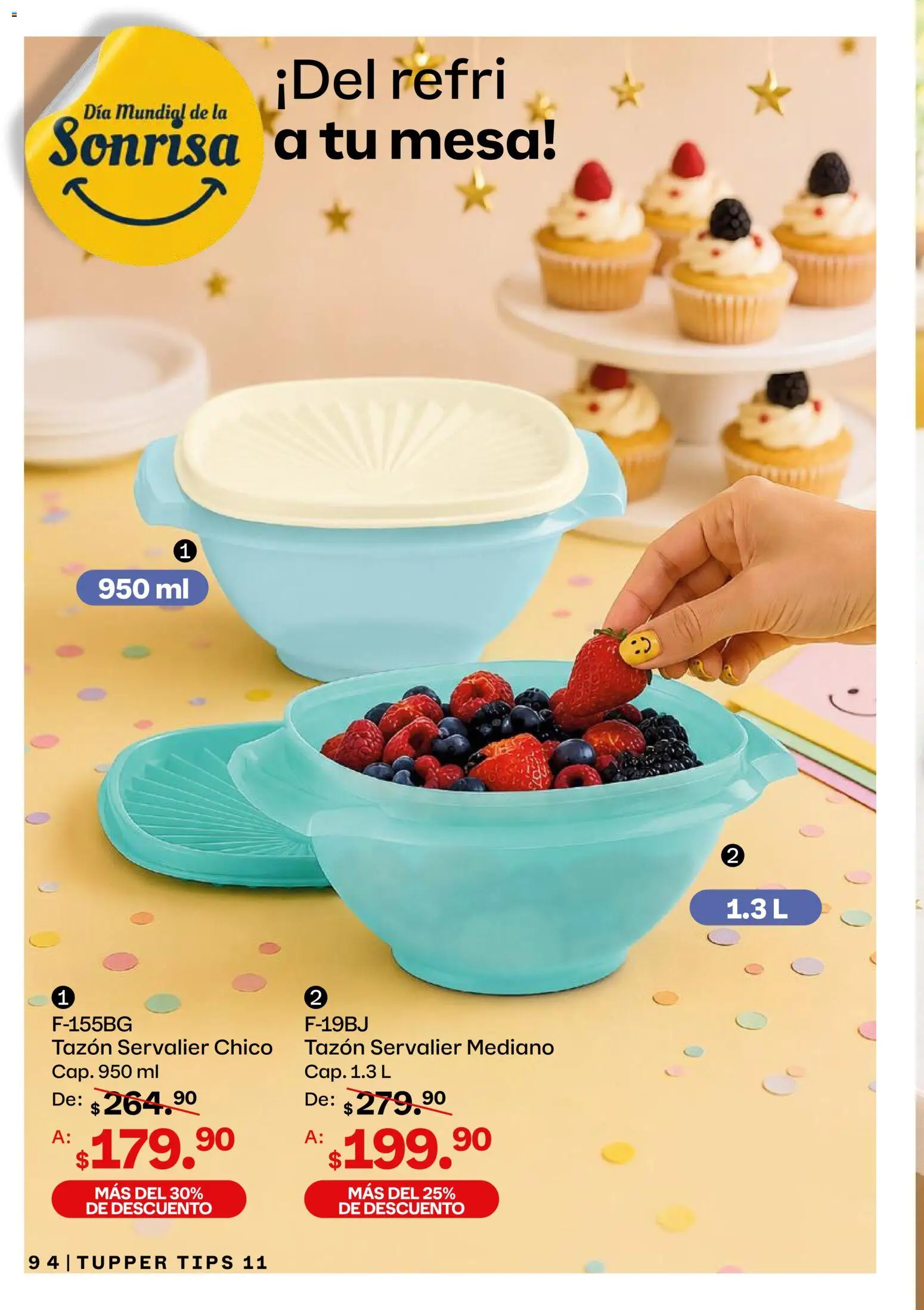 Tupperware catálogo Folleto in México