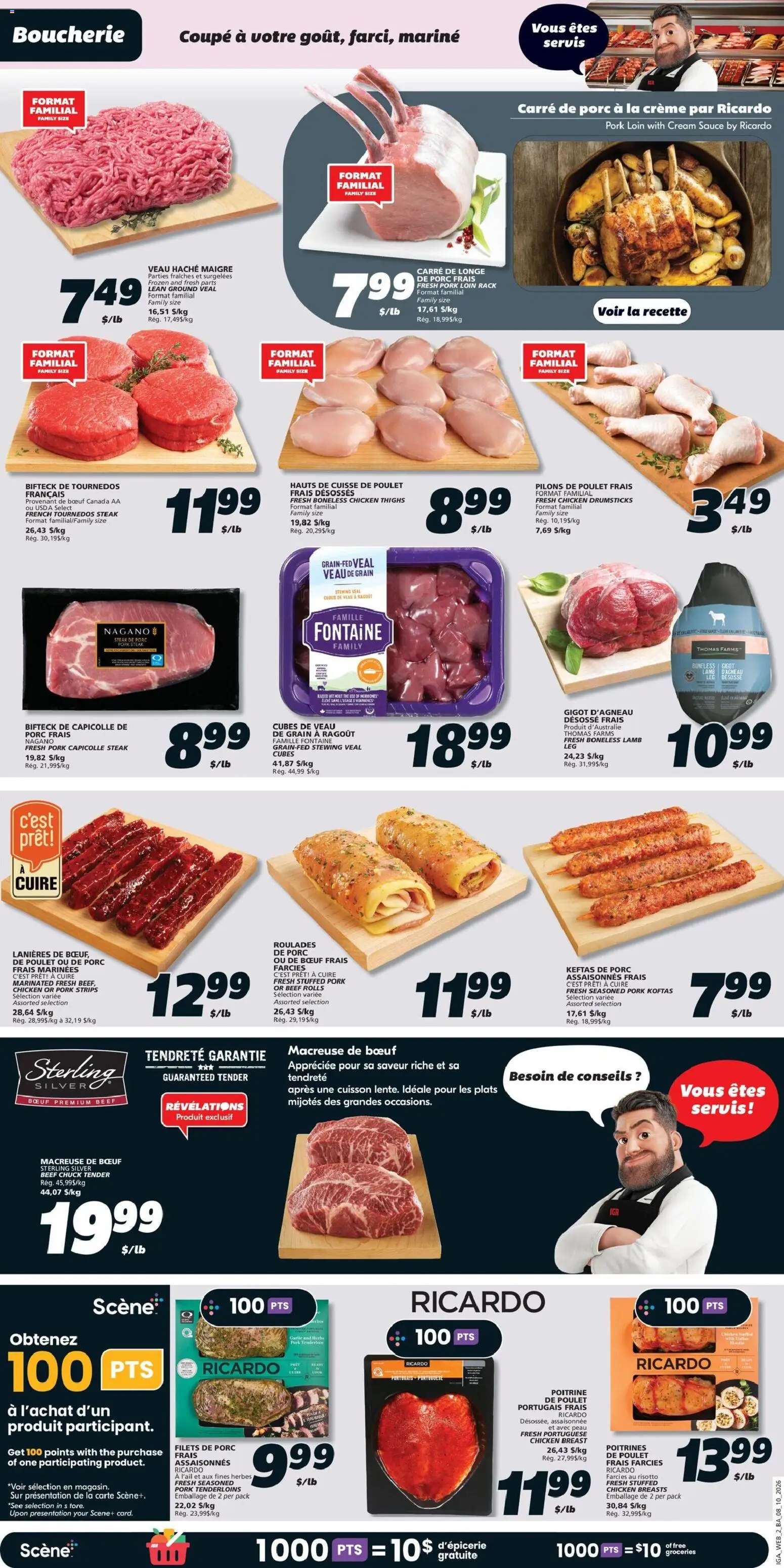 IGA weekly flyer / circulaire Flyer in Canada