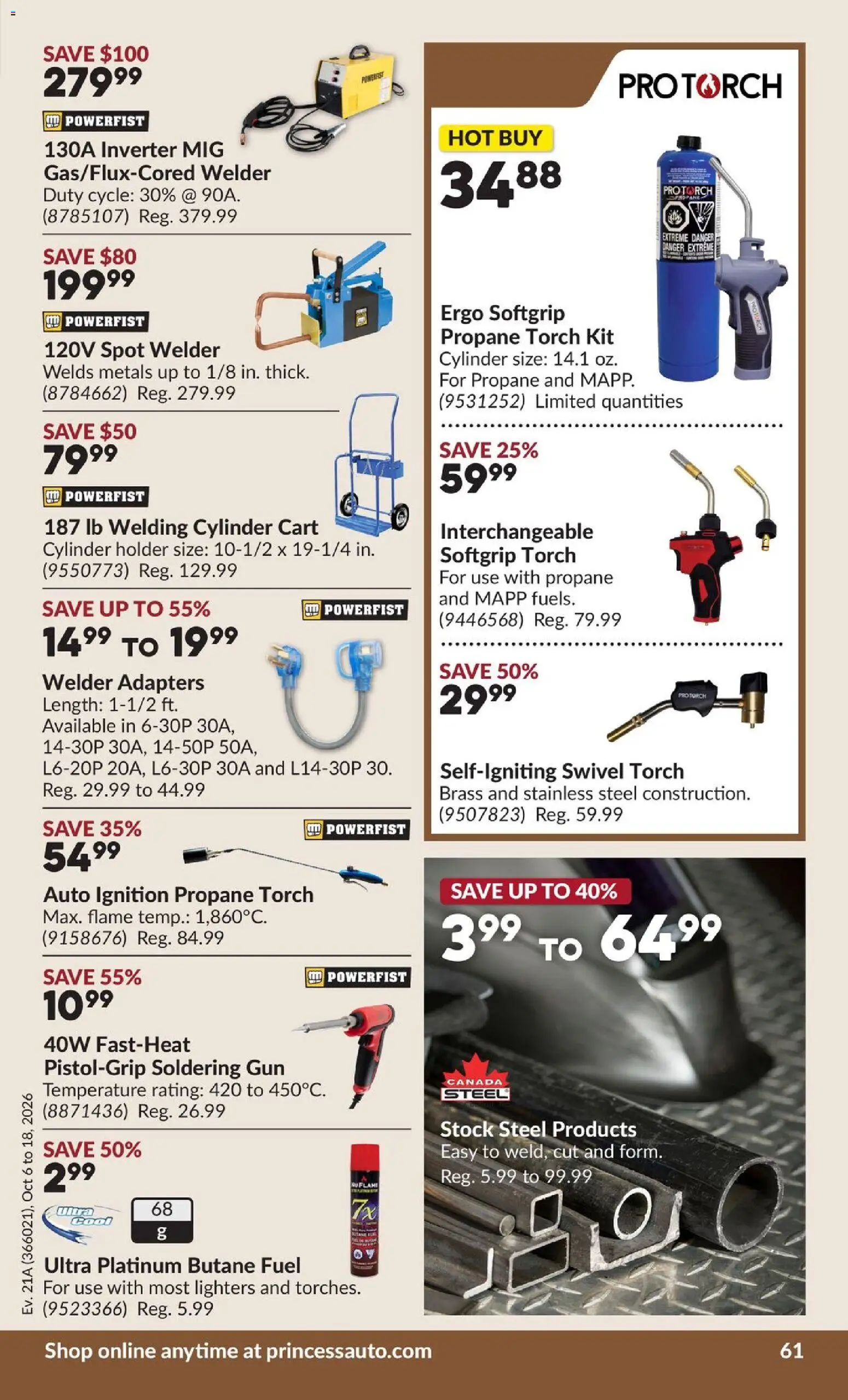 Princess Auto flyer - 2 Week Sale! Flyer in Canada