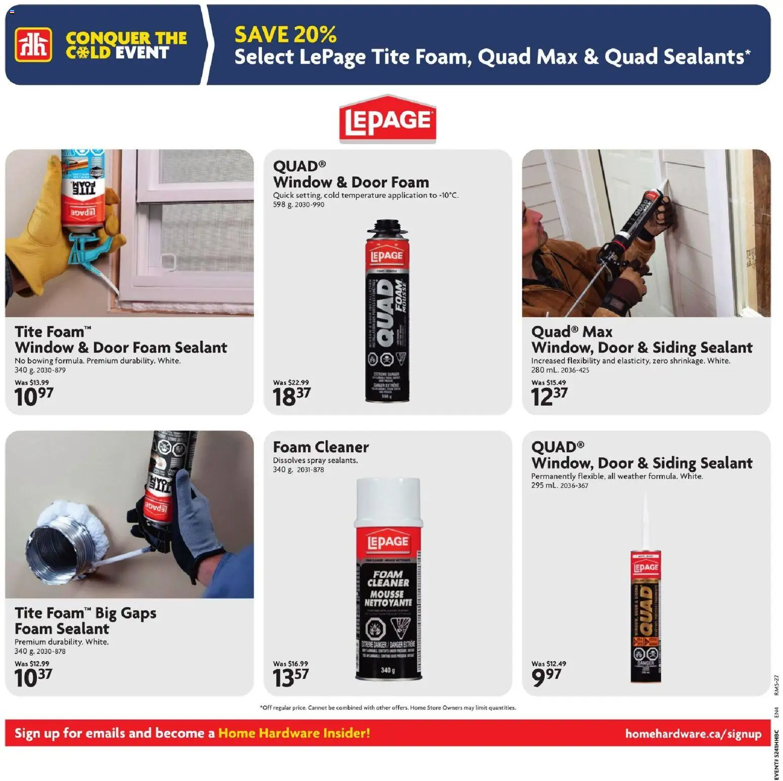 Home Hardware weekly flyer / circulaire Flyer in Canada
