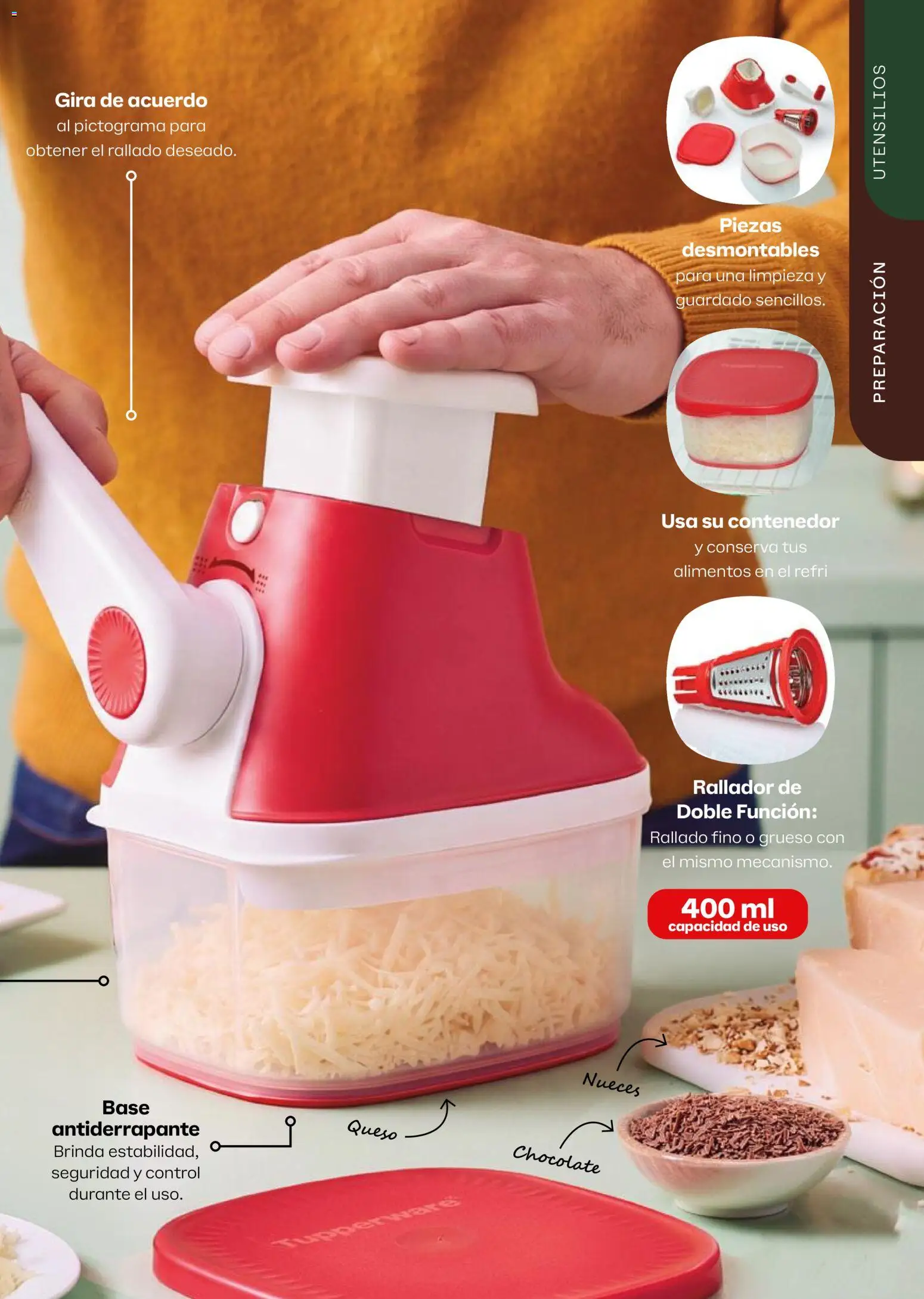 Tupperware catálogo Folleto in México