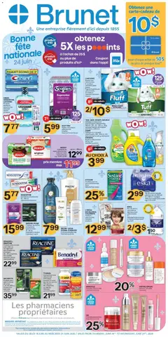 Brunet Brunet weekly flyer / circulaire