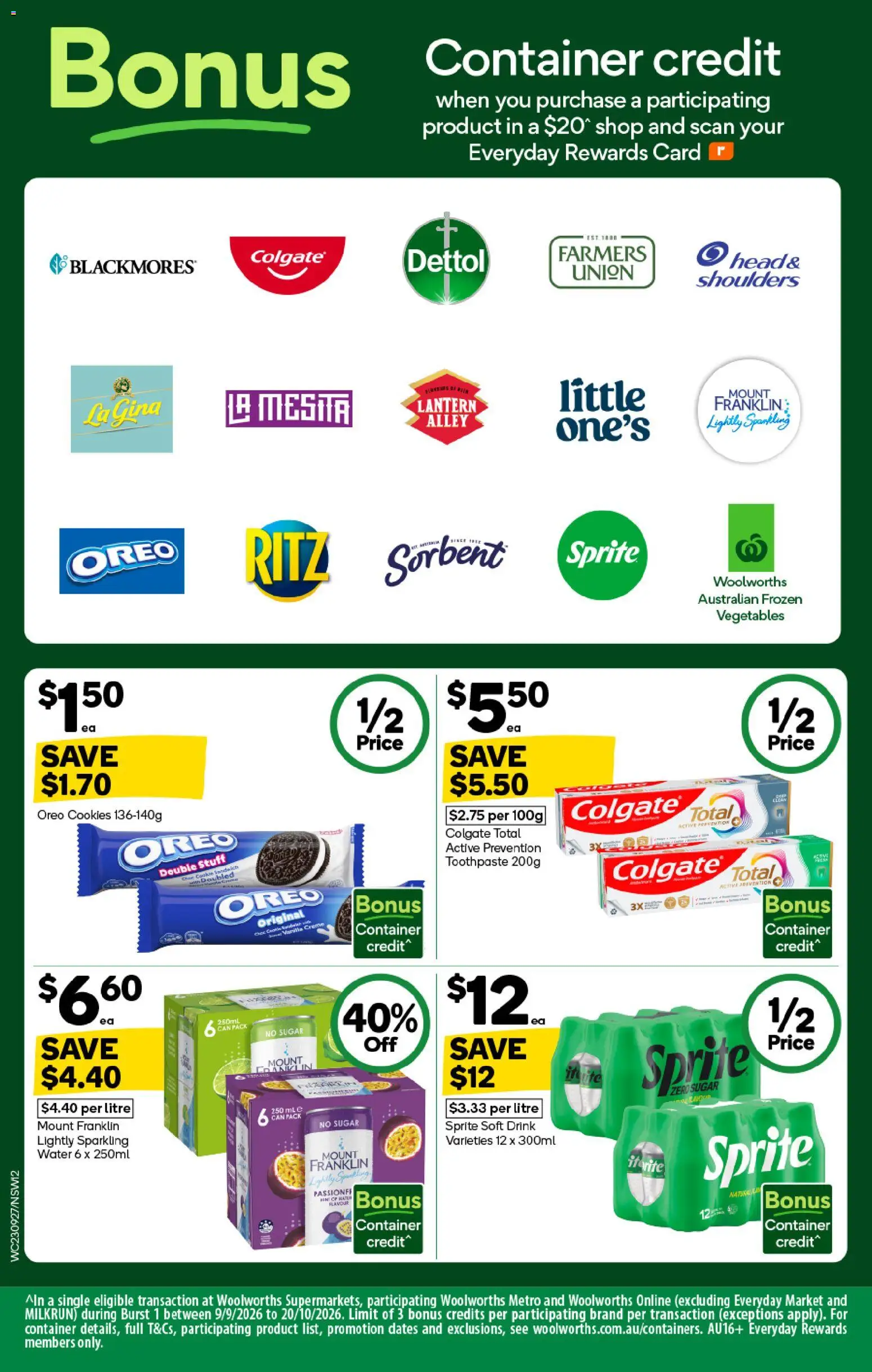 Woolworths catalogue Catalogue in Australia