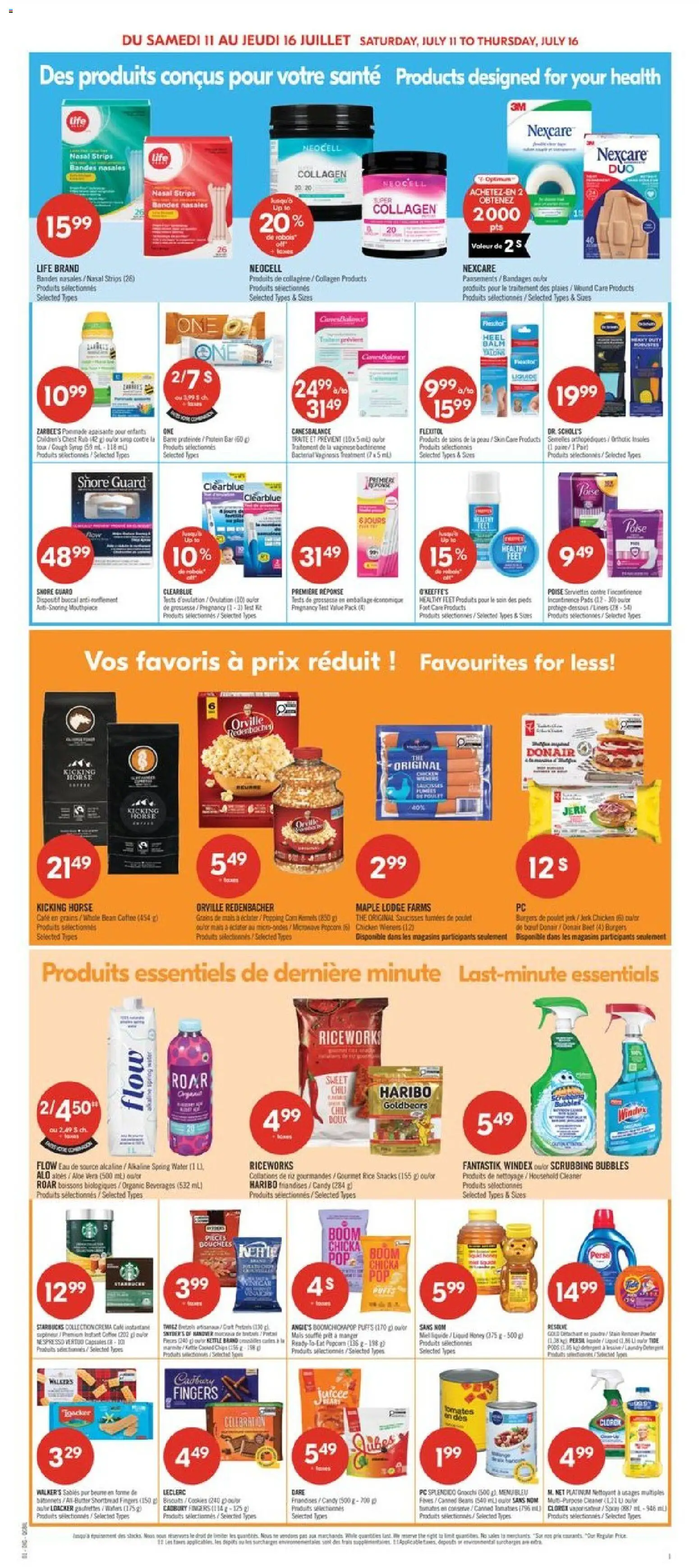 Pharmaprix Flyer from Jul 11, 2026 - Unlock Huge Savings | Canada