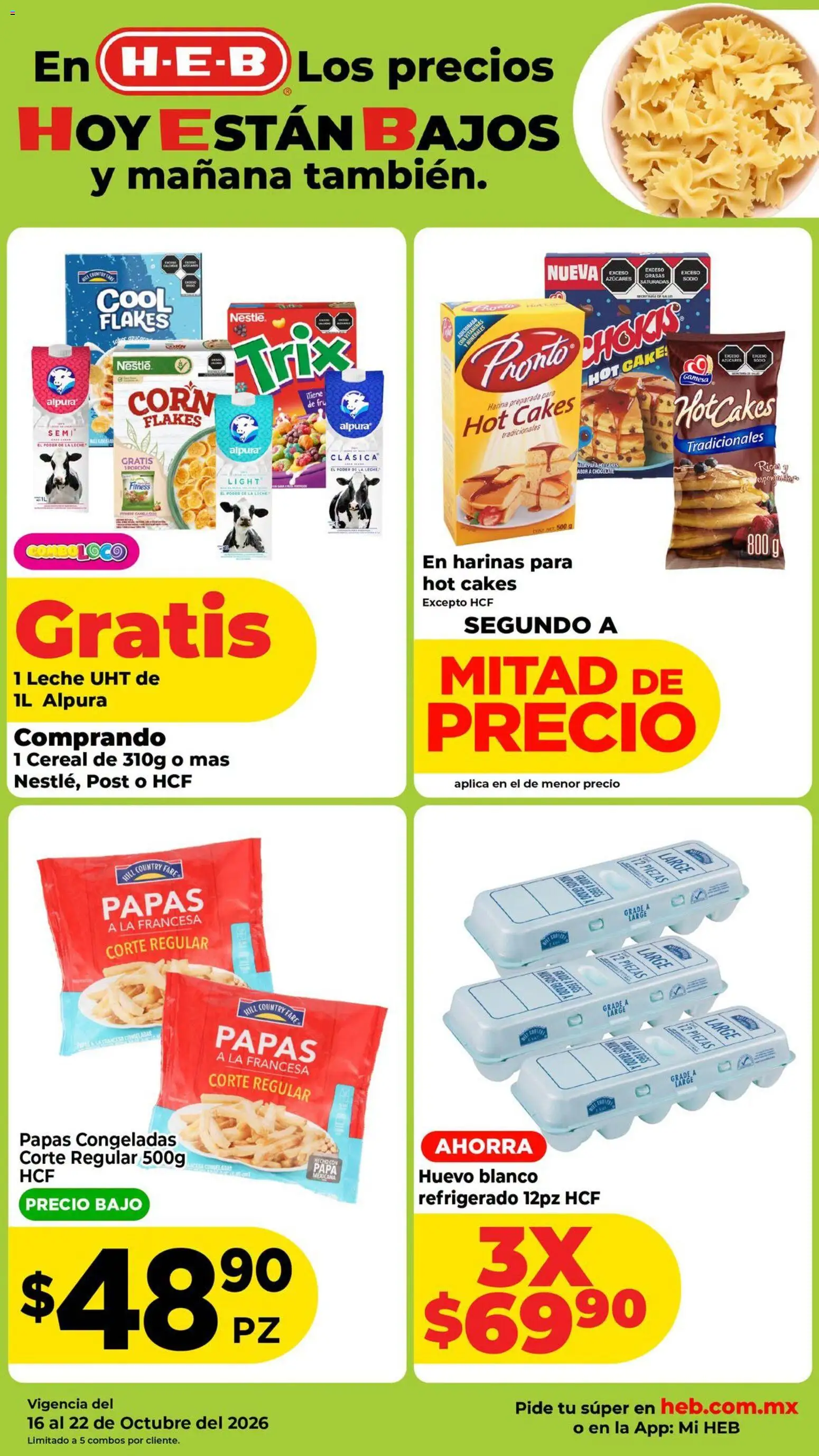 H-E-B folleto Folleto in México